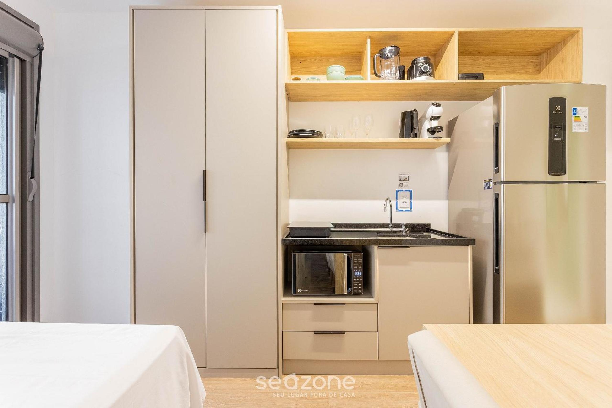 Modern apartments with fitness area and coworking in the best location of Pompeia, SP - DIO