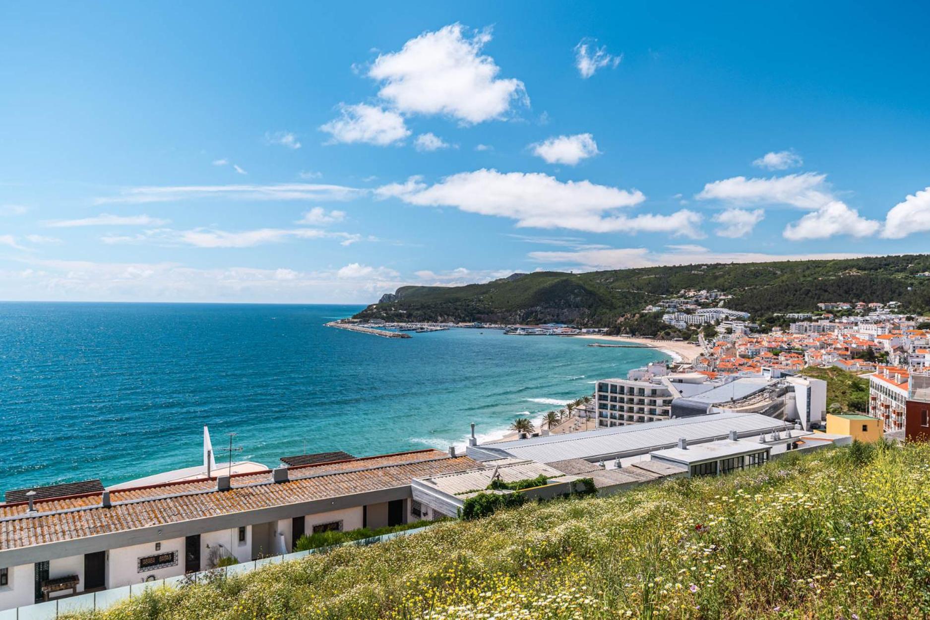 Sesimbra Blue Port Terrace - Barbecue and Ocean views
