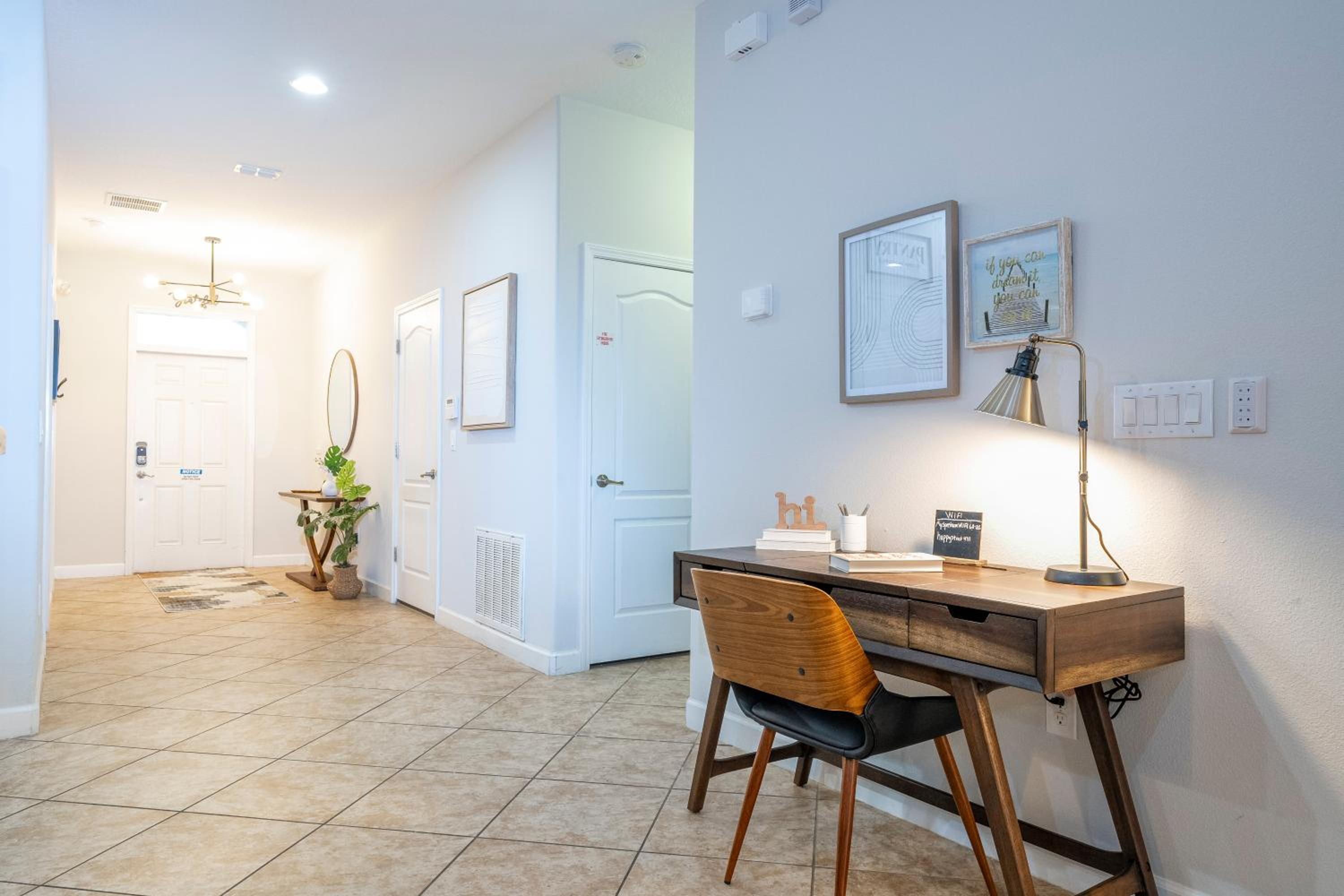 Spacious 8 bedroom home in Davenport with a private pool perfect for large groups.
