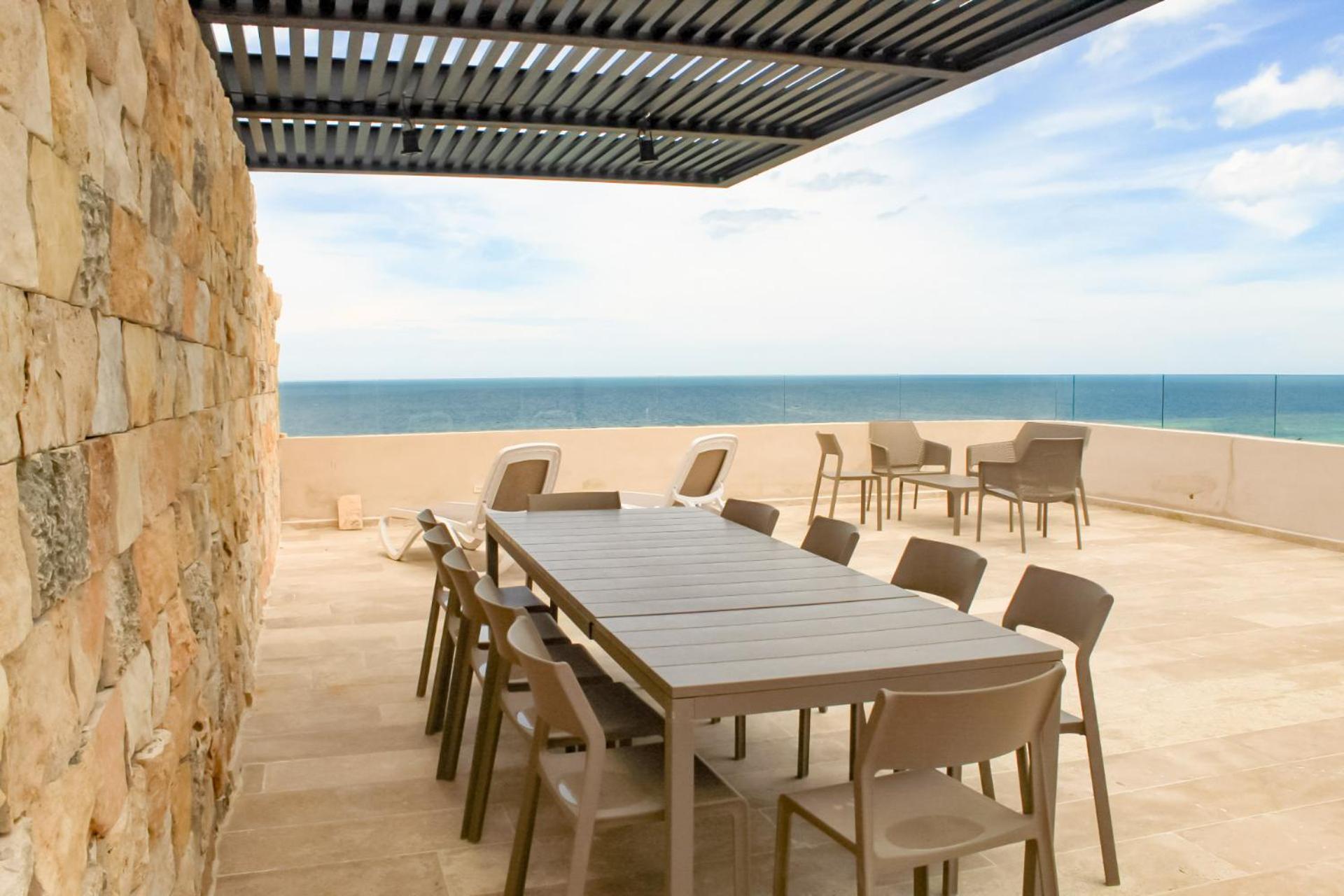 Eubea Luxury beachfront penthouse