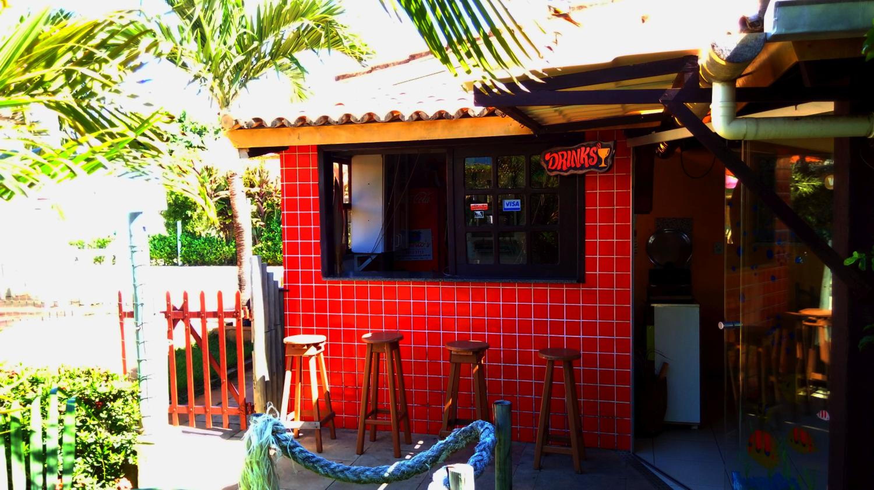 outdoor BBQ area