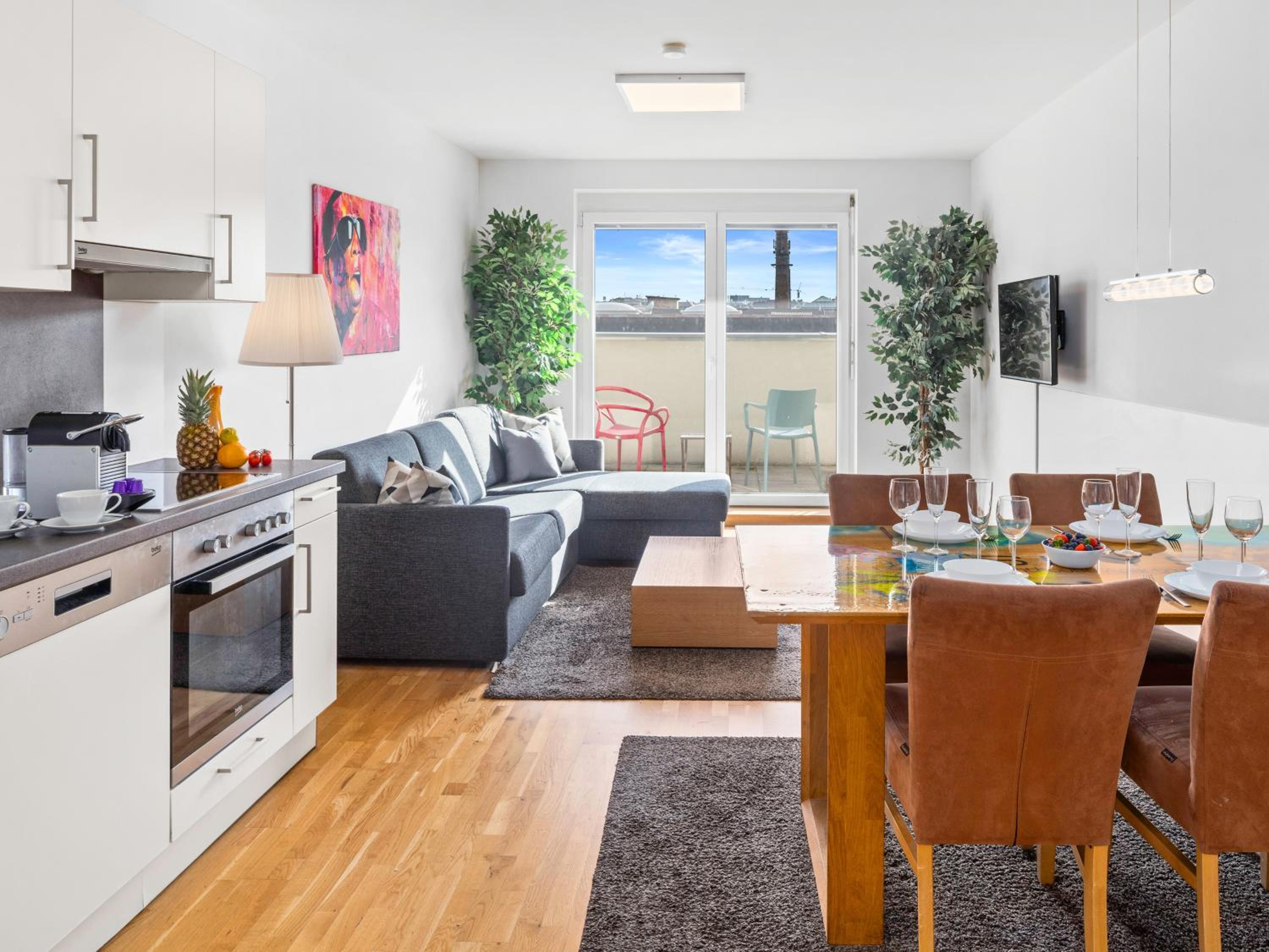 Modern City Apartment near Vienna Central Station