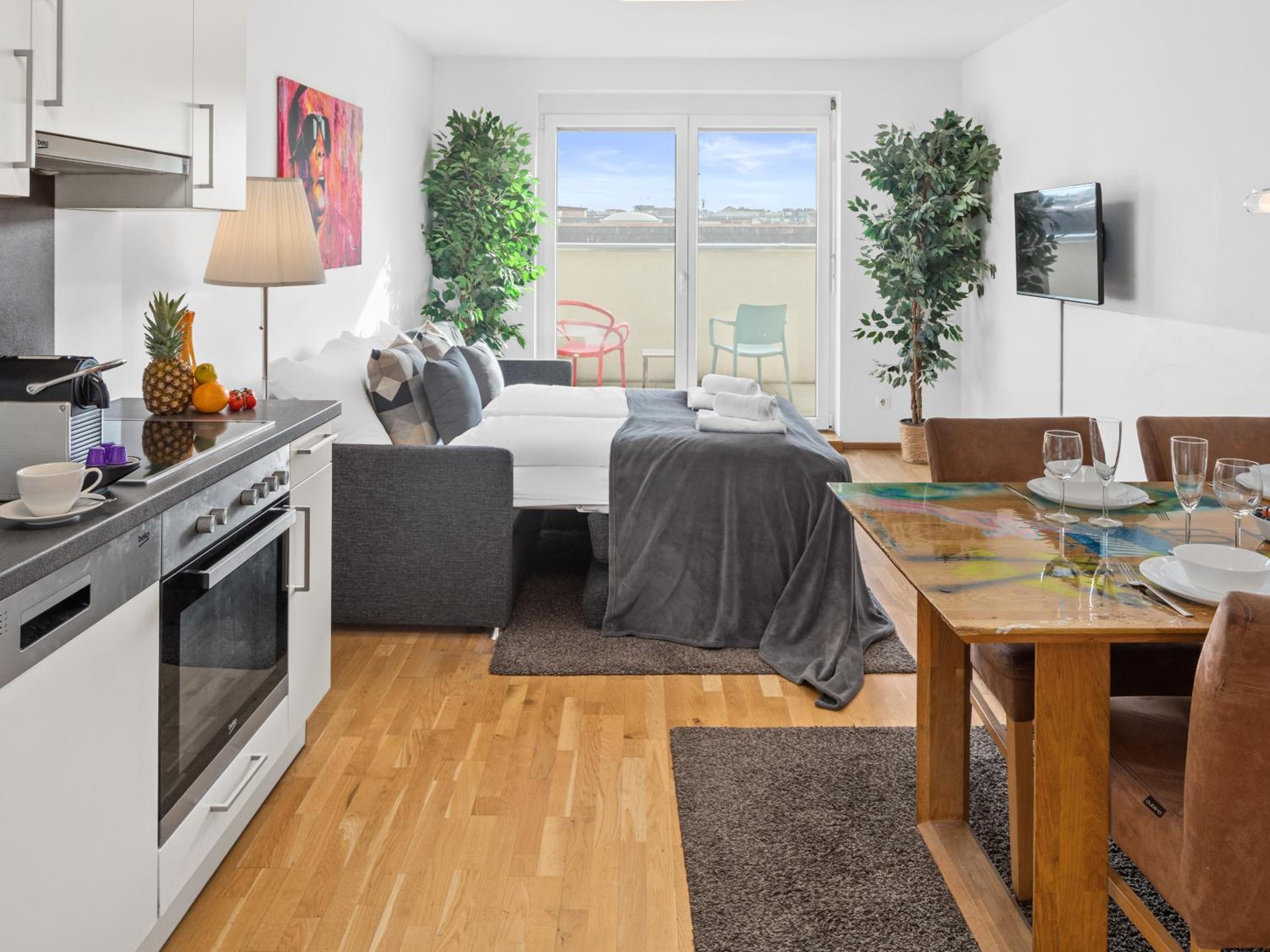 Modern City Apartment near Vienna Central Station