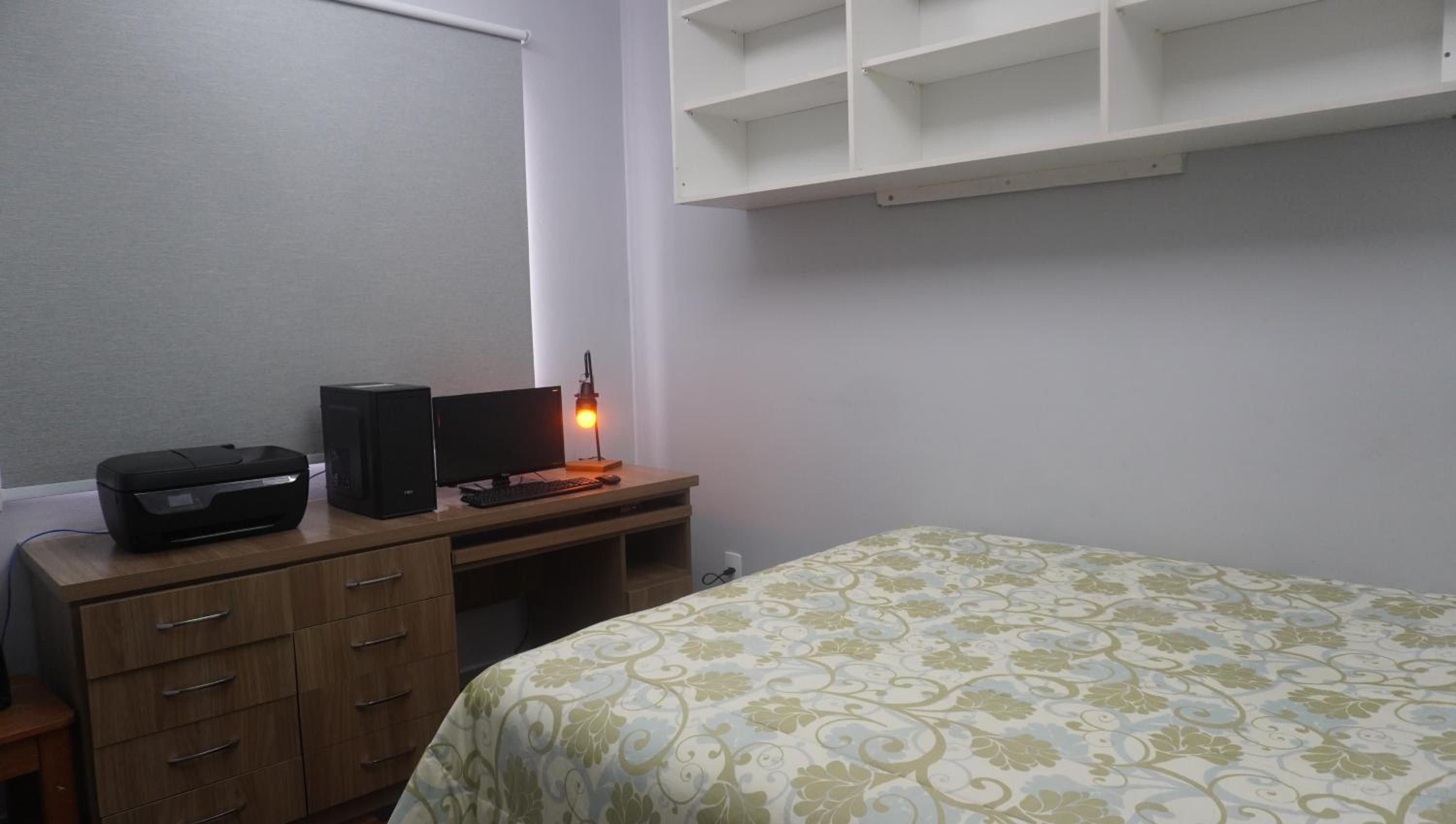 Apartamento central próximo ao Shopping Palladium com garagem coberta