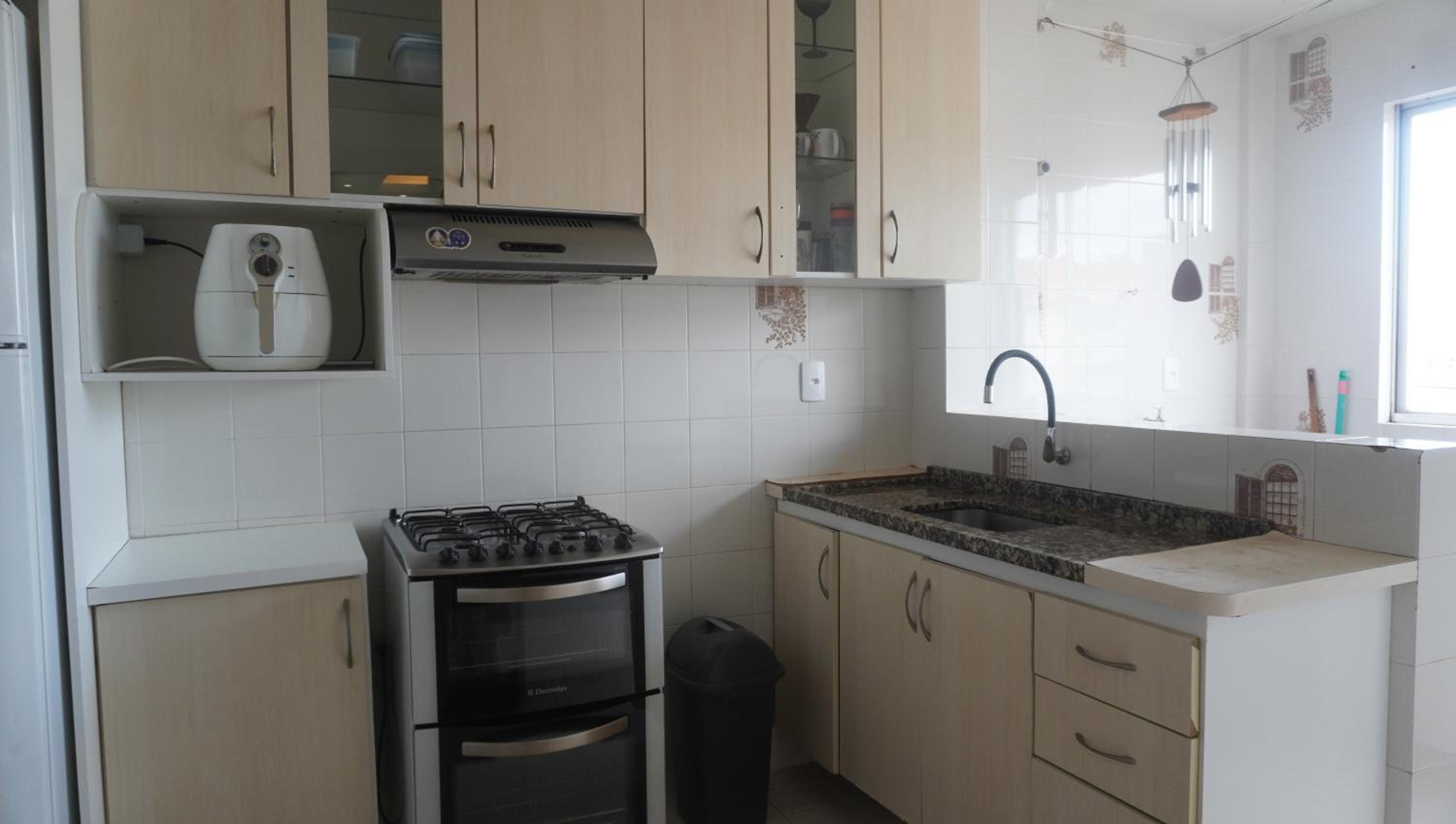 Apartamento central próximo ao Shopping Palladium com garagem coberta