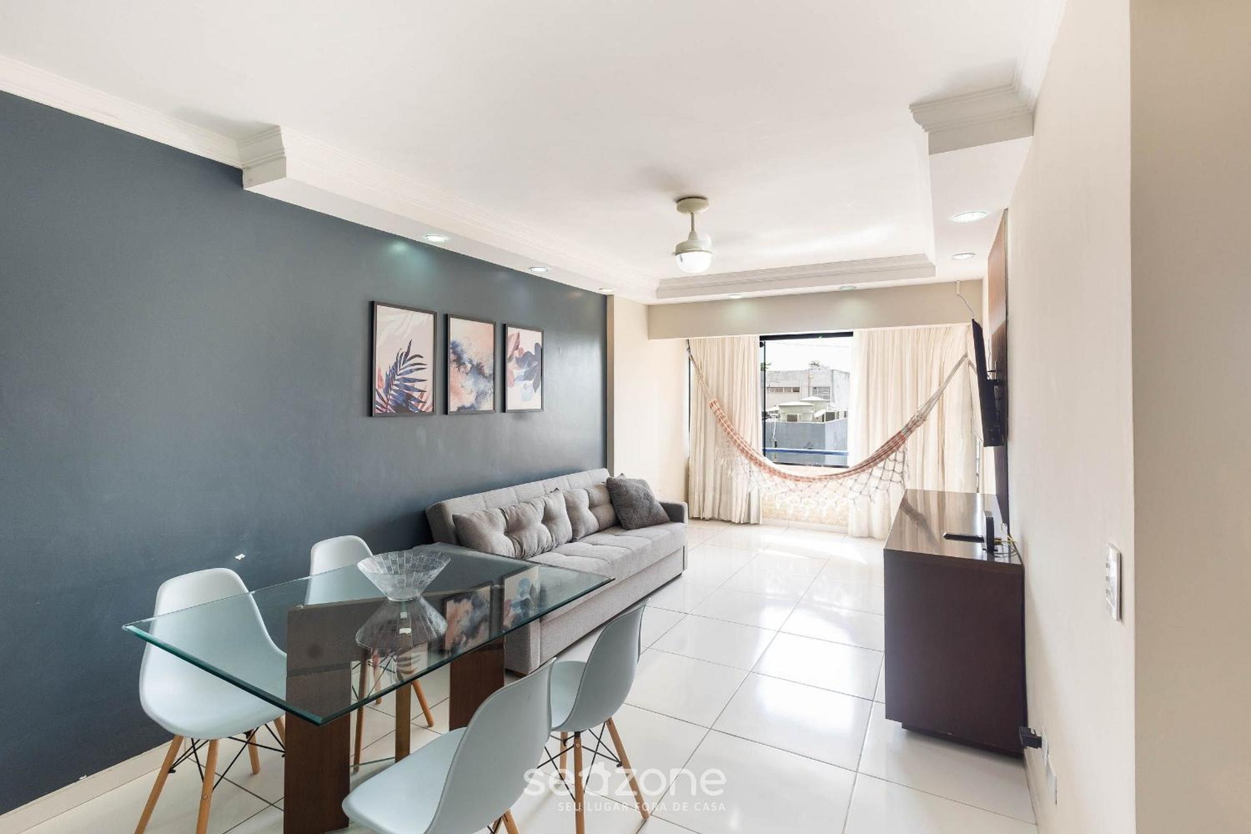 1-Bedroom Apt 100 m from Jatiúca Beach BER0202