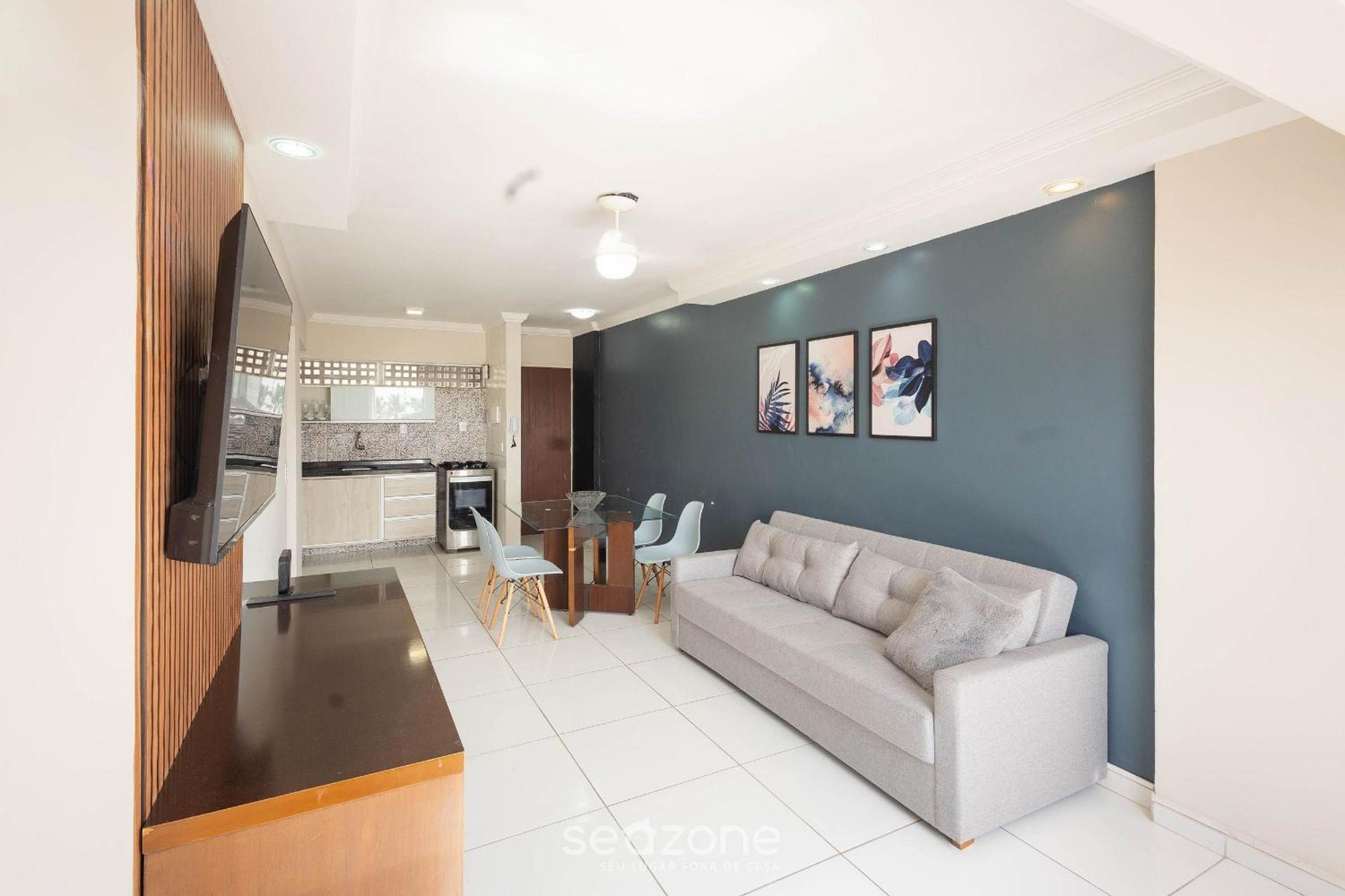 1-Bedroom Apt 100 m from Jatiúca Beach BER0202