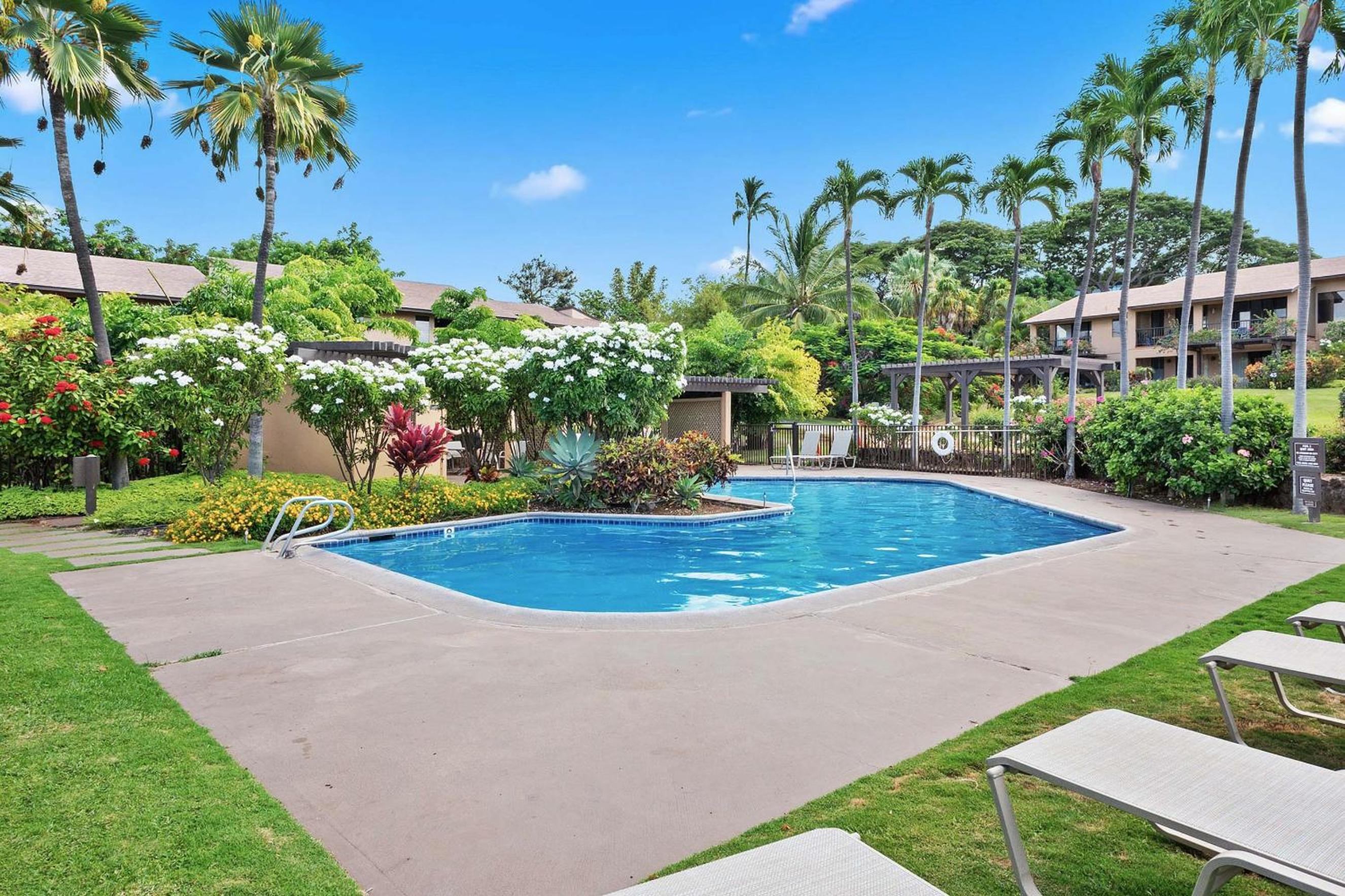 Wailea Ekahi 12D - Budget Friendly Ocean View Studio w/ Lanai, Kitchen, WD, & AC