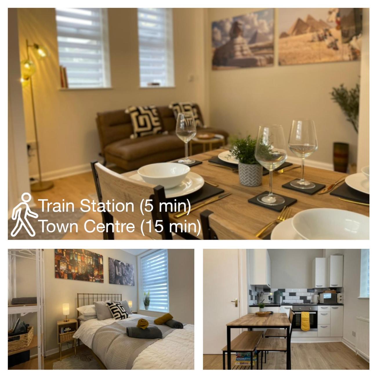 Cosy Modern Apartment by Bournemouth Station