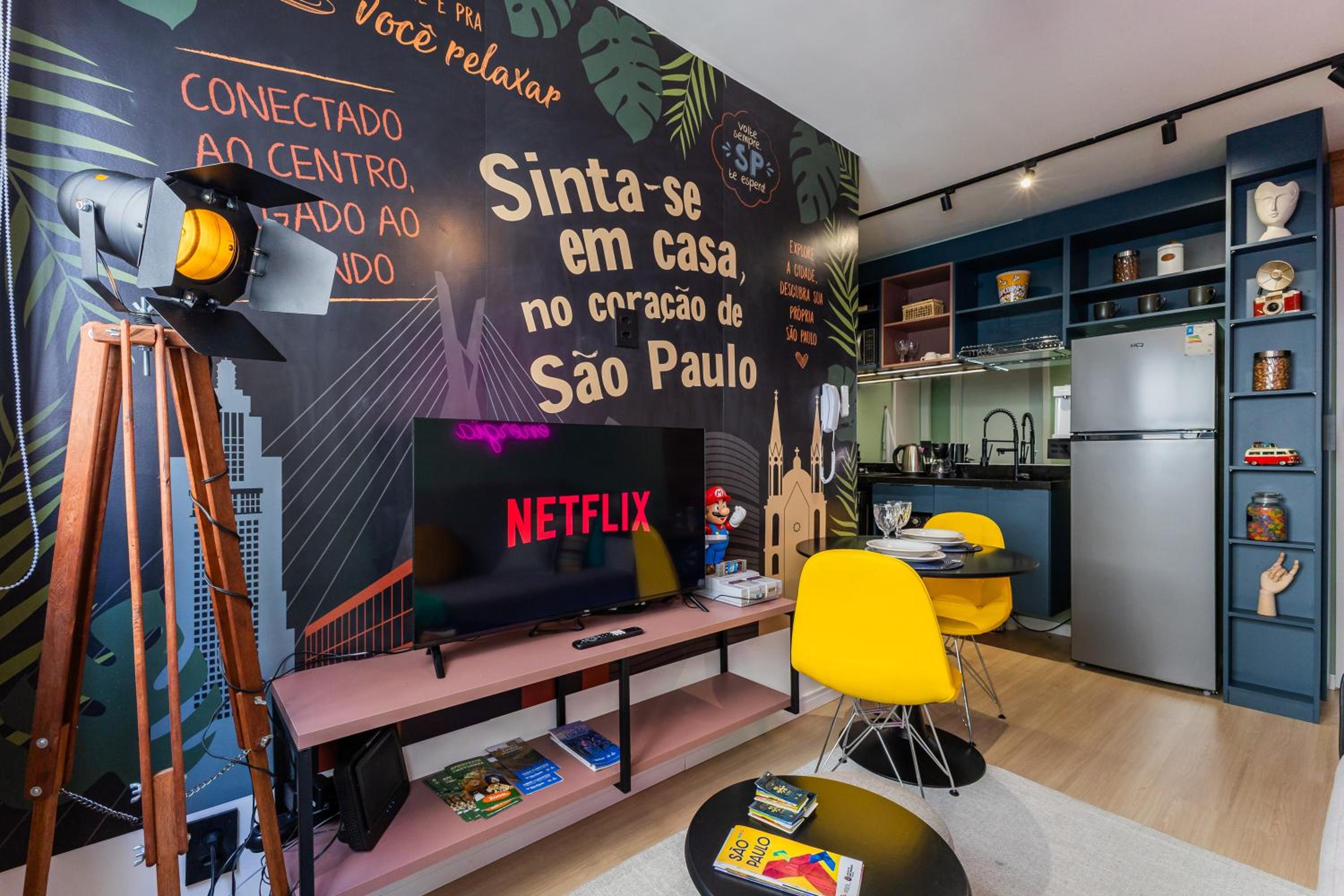 PROMOÇĀO - Apartamento Gamer com Cinema e Garagem Grátis