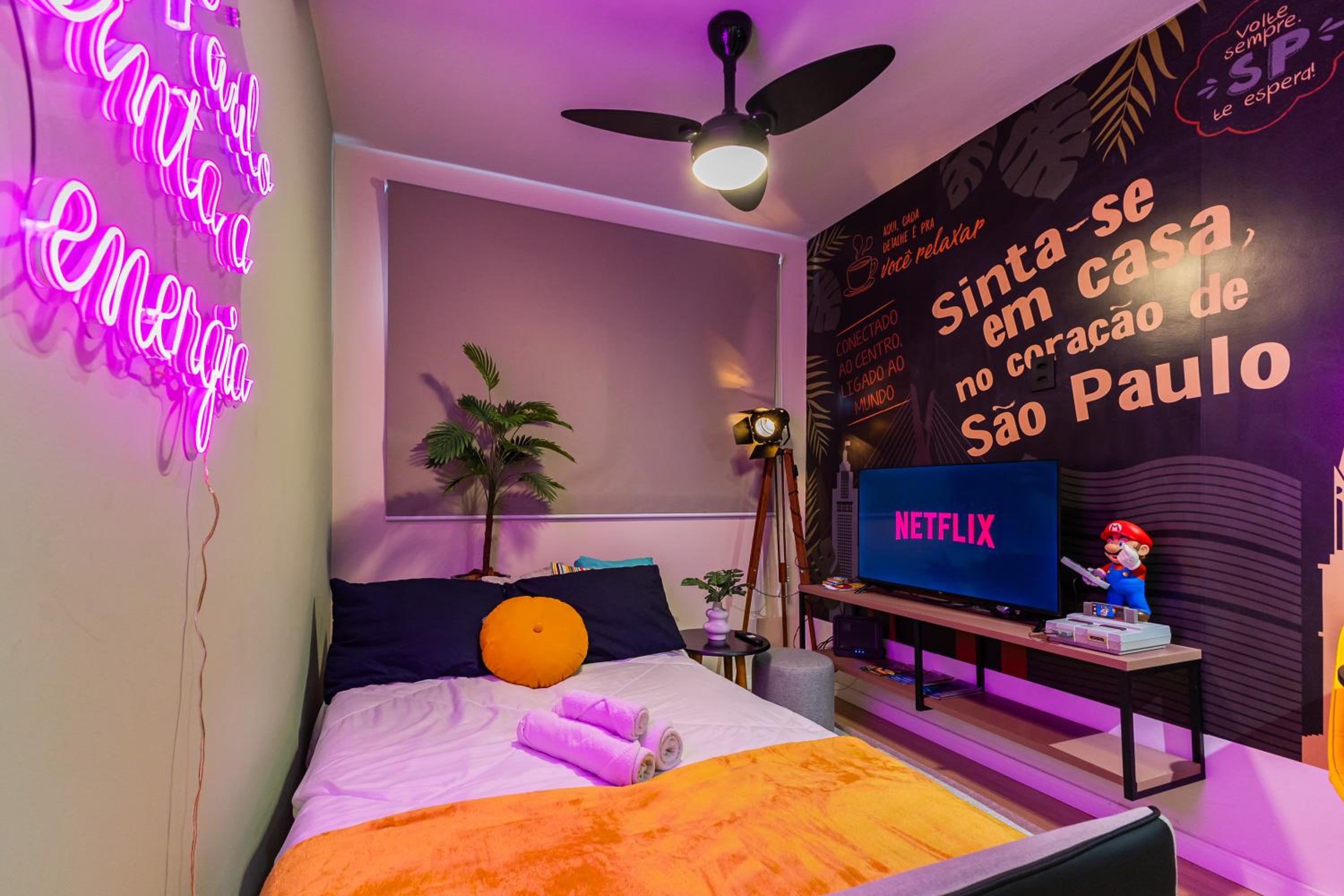 PROMOÇĀO - Apartamento Gamer com Cinema e Garagem Grátis