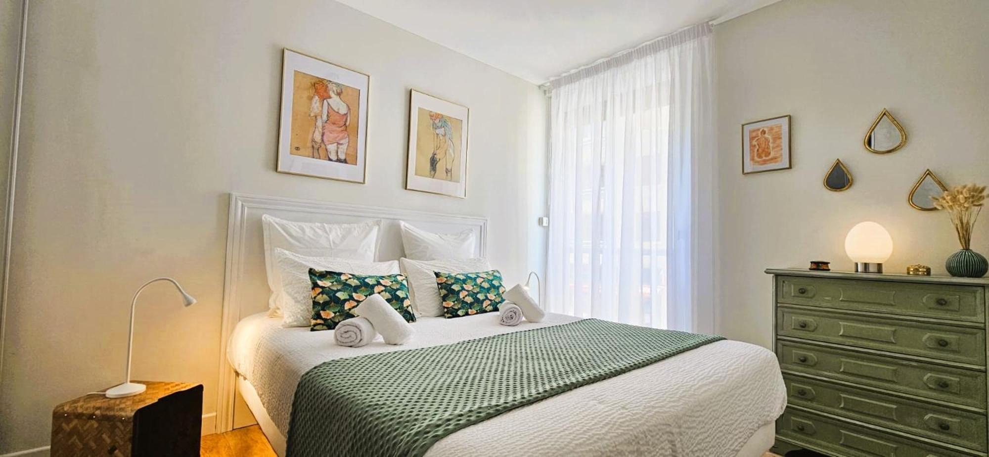 T2 Cosy Centre Ville - Lit Queen size - 1 place de parking offerte