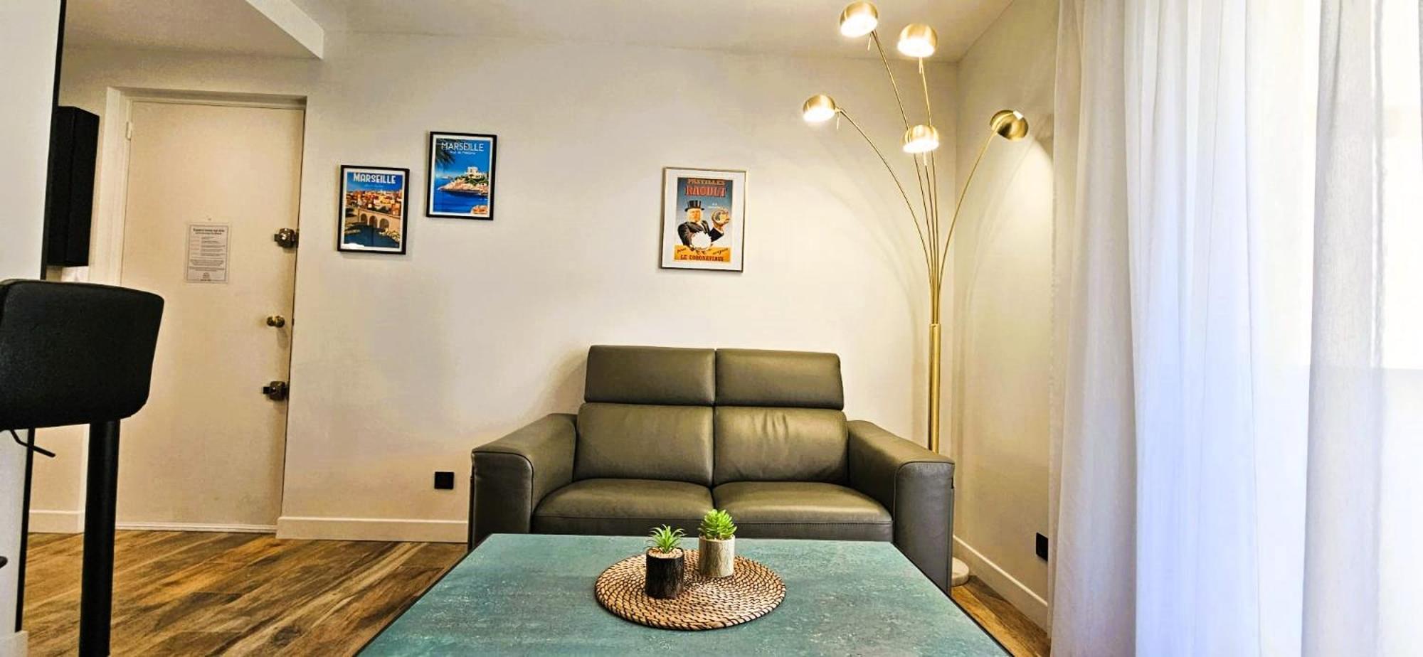 T2 Cosy Centre Ville - Lit Queen size - 1 place de parking offerte