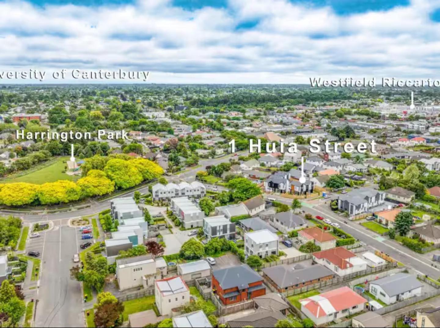 Christchurch Riccarton Brandnew Townhouse - Near Westfield Mall - Free Parking & Kitchen
