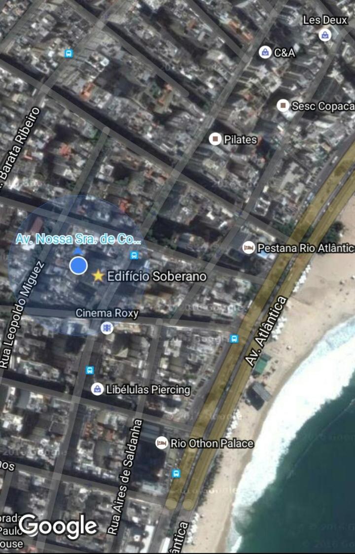 Copacabana 3 quartos ar cond a 2 qds da praia