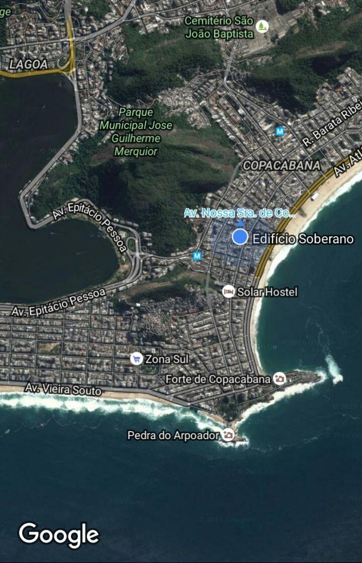 Copacabana 3 quartos ar cond a 2 qds da praia