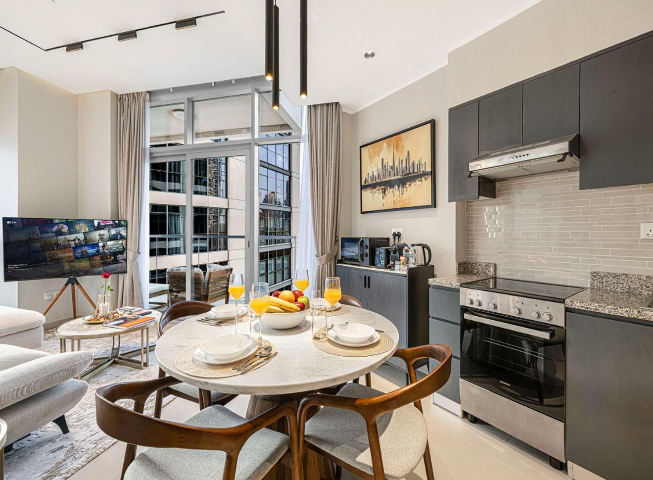 Direct Burj Khalifa View - Luxury 1BR - Walk to Dubai Mall