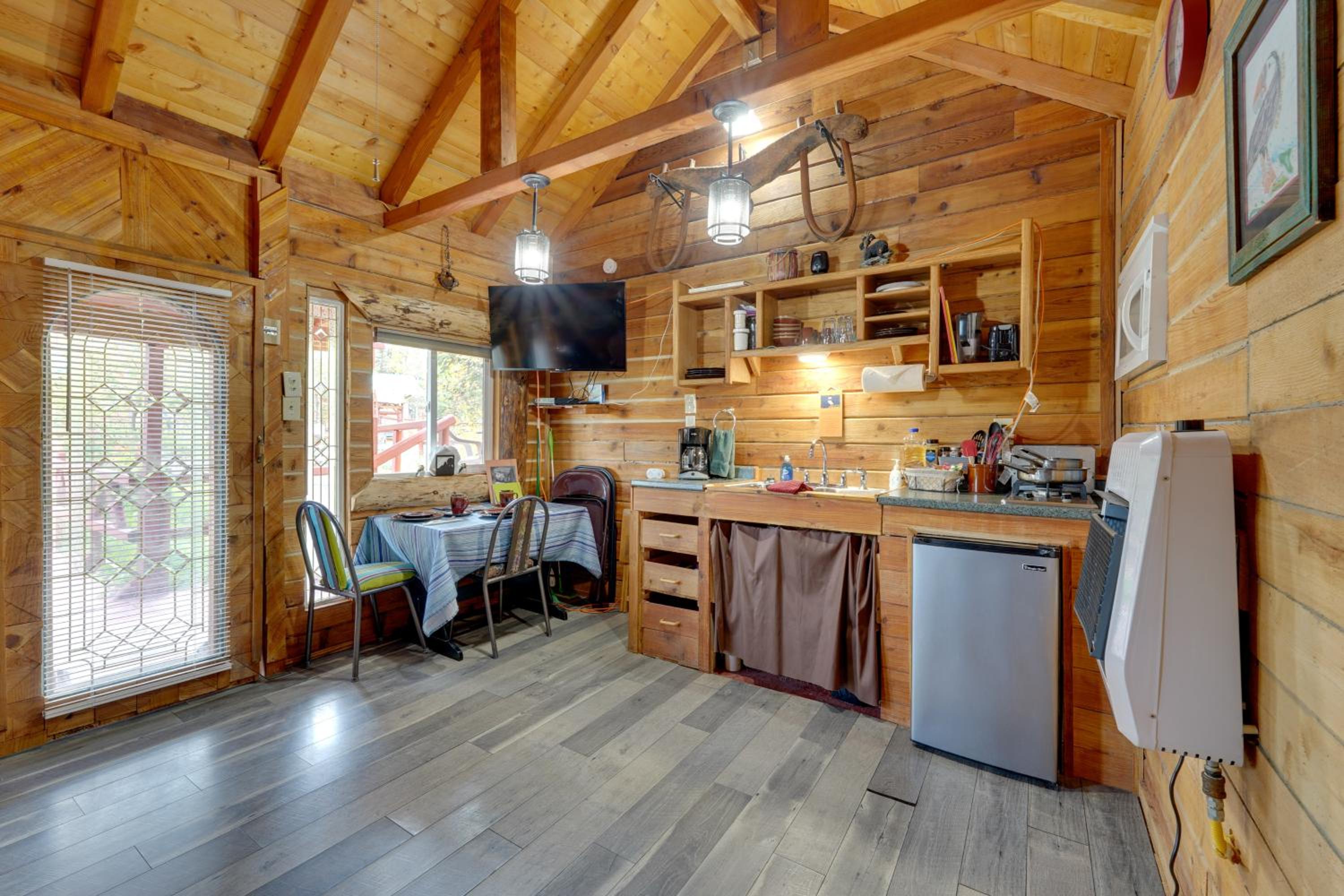 Fish, Hike and Explore Lakefront Cabin in Soldotna
