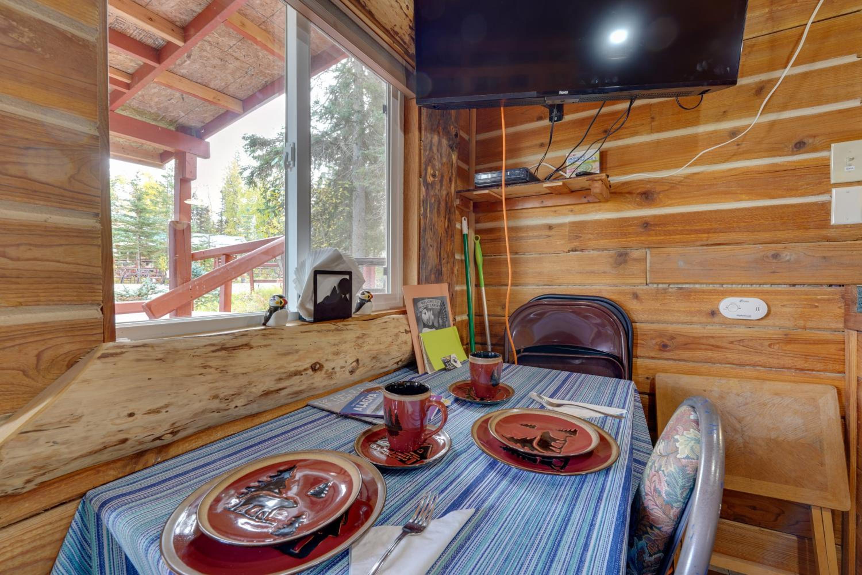 Fish, Hike and Explore Lakefront Cabin in Soldotna