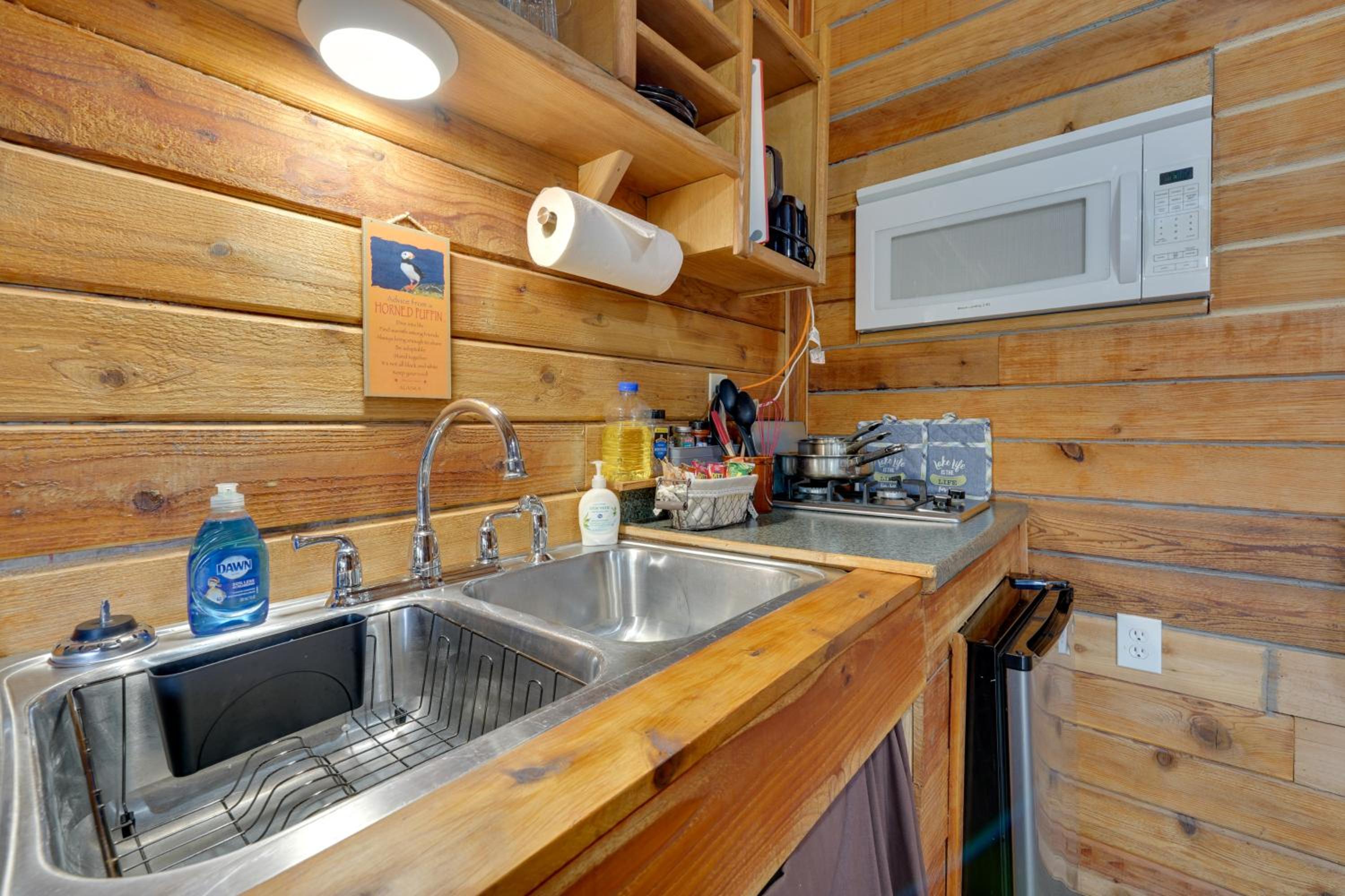 Fish, Hike and Explore Lakefront Cabin in Soldotna