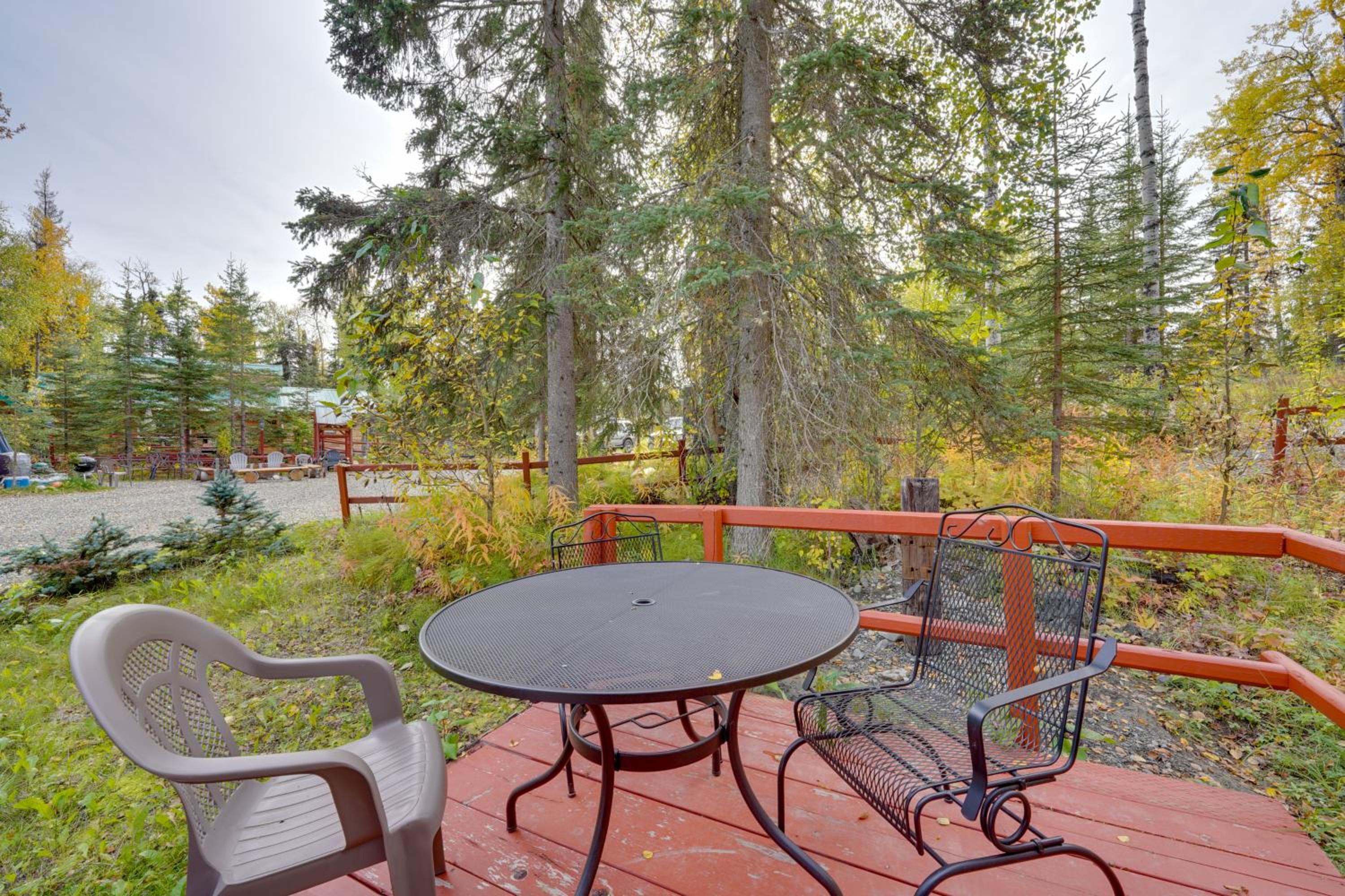 Fish, Hike and Explore Lakefront Cabin in Soldotna
