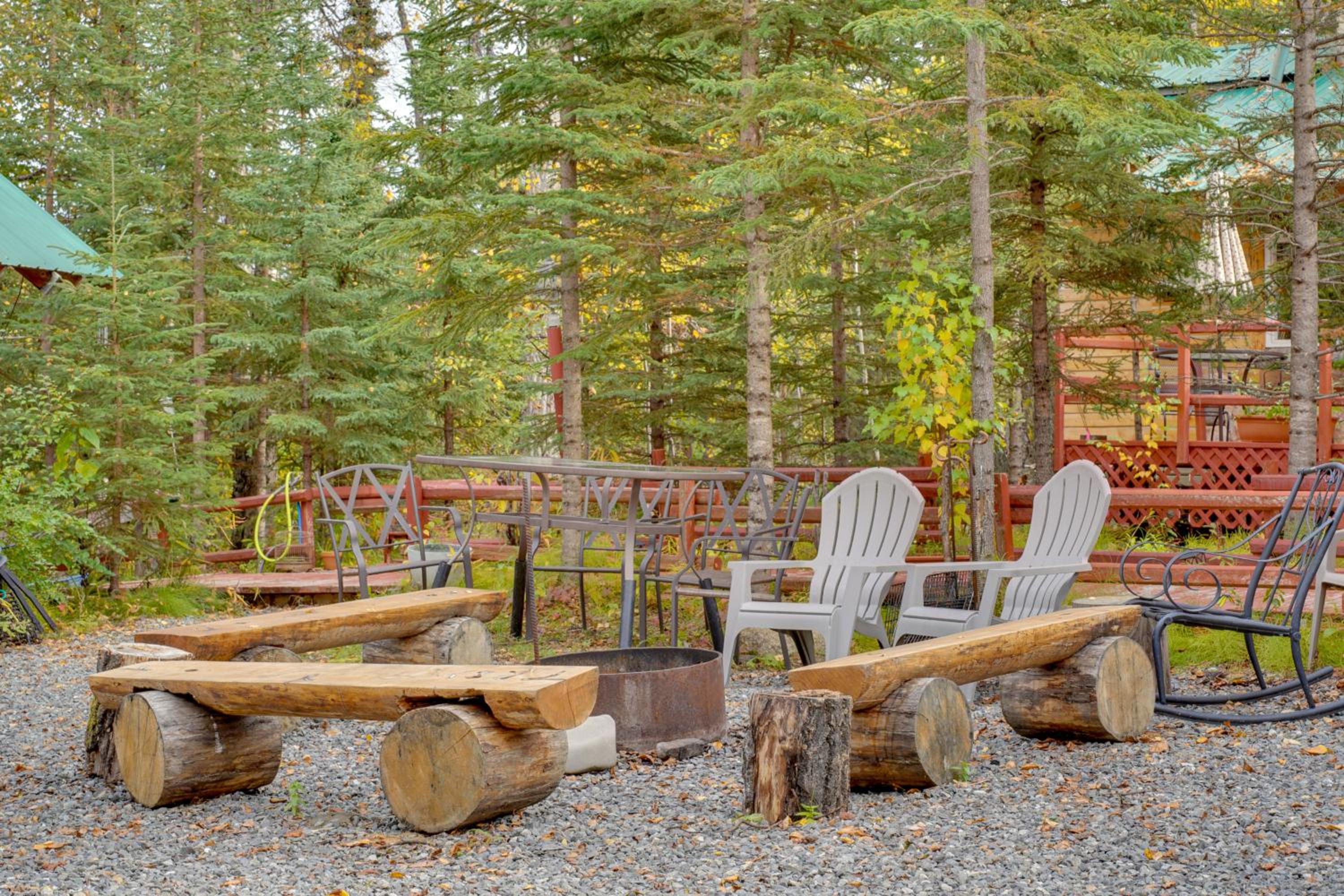 Fish, Hike and Explore Lakefront Cabin in Soldotna