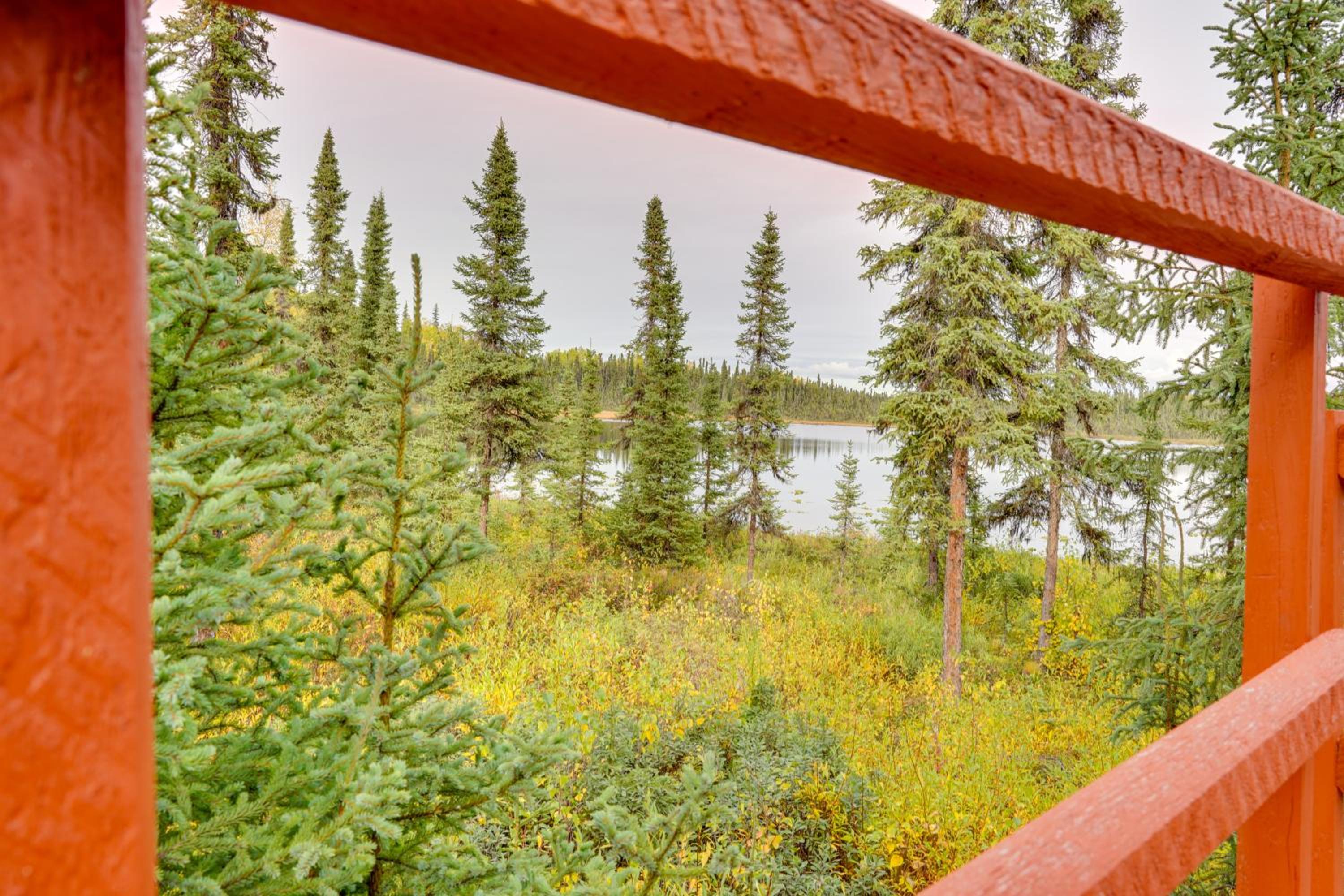 Fish, Hike and Explore Lakefront Cabin in Soldotna