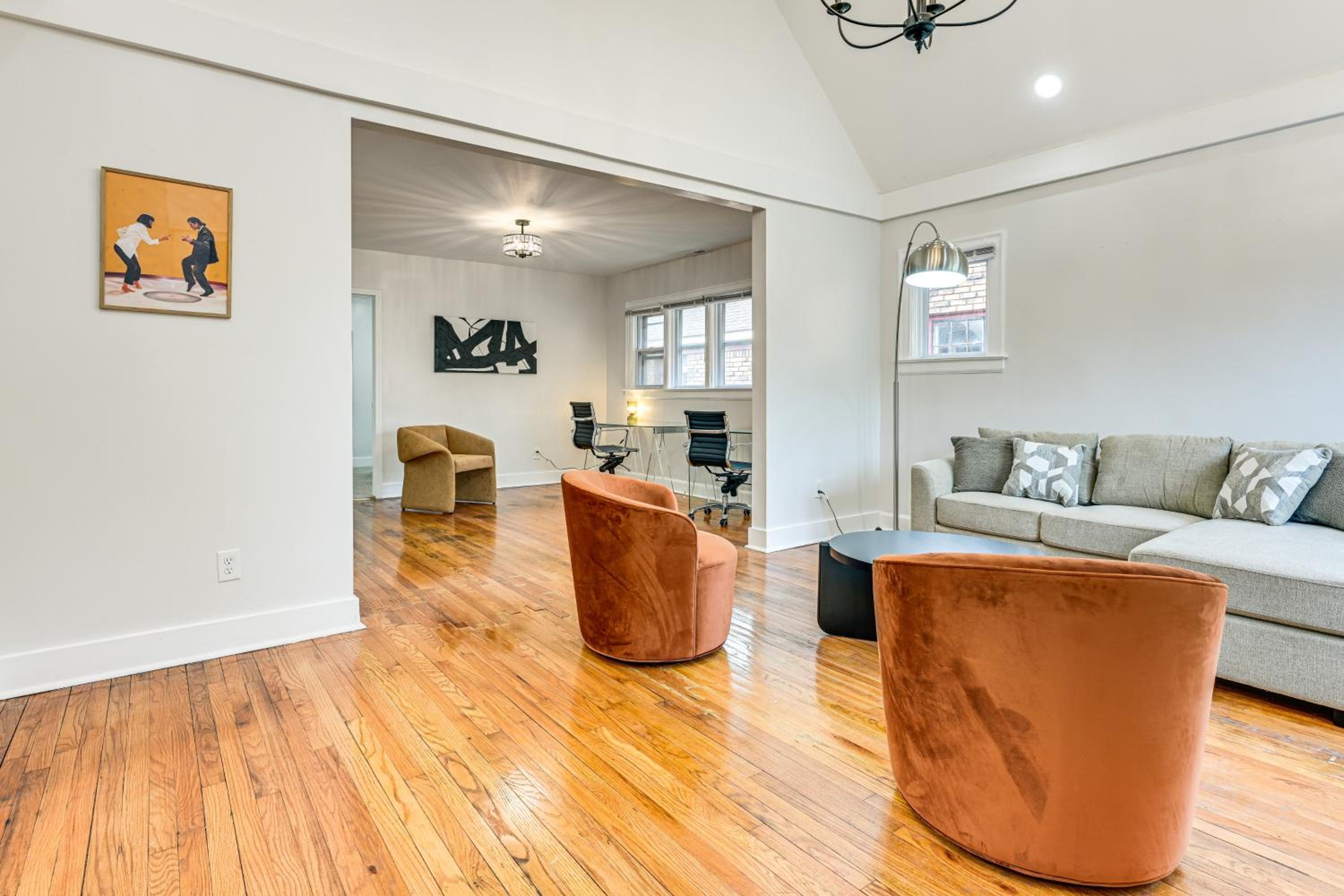 Dogs Welcome! Stylish Detroit Tudor with Fenced Yard