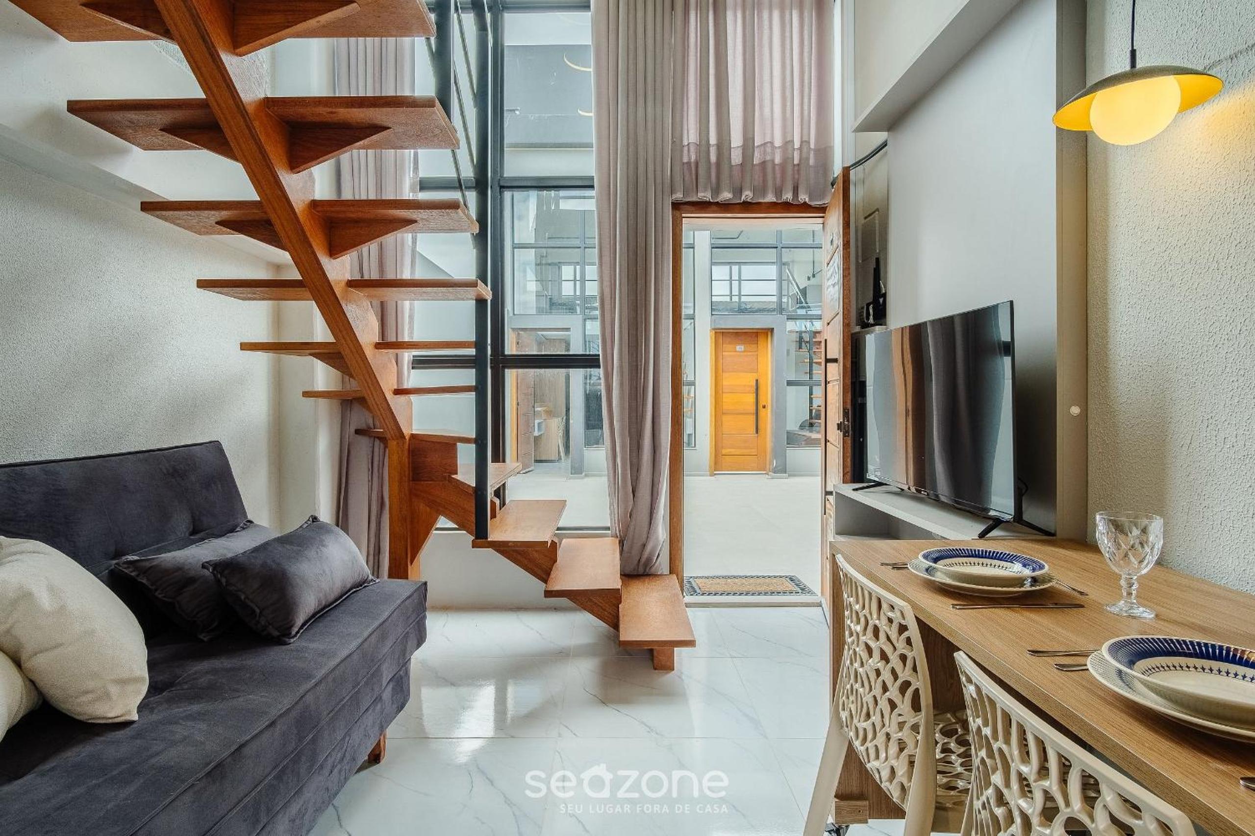 Complete and modern Lofts in Jaguaruna, 50m from the beach - PLO