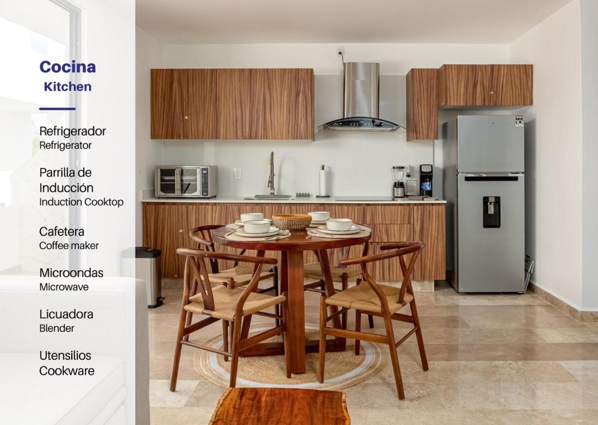 Modern Apartment with Pool in Tulum, 1 Bedroom