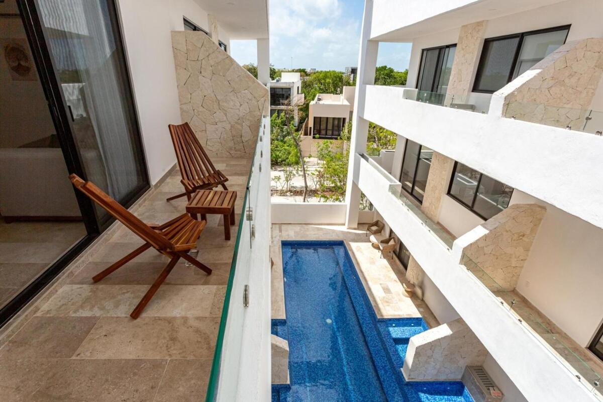 Modern Apartment with Pool in Tulum, 1 Bedroom