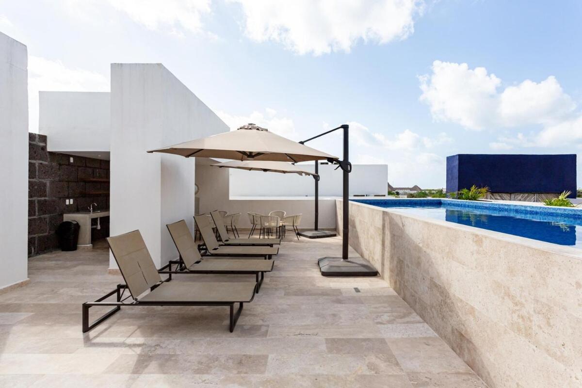 Modern Apartment with Pool in Tulum, 1 Bedroom