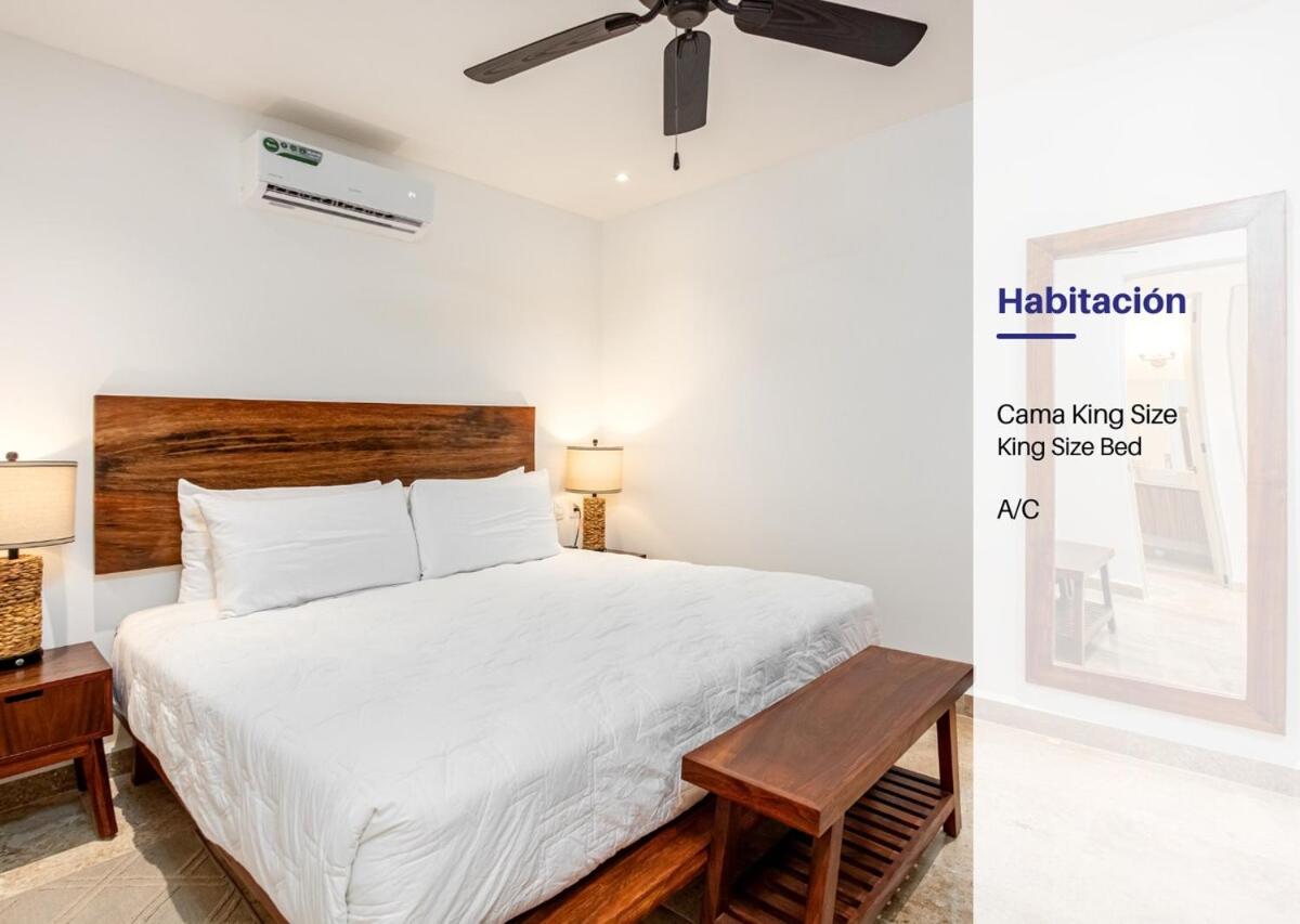 Modern Apartment with Pool in Tulum, 1 Bedroom