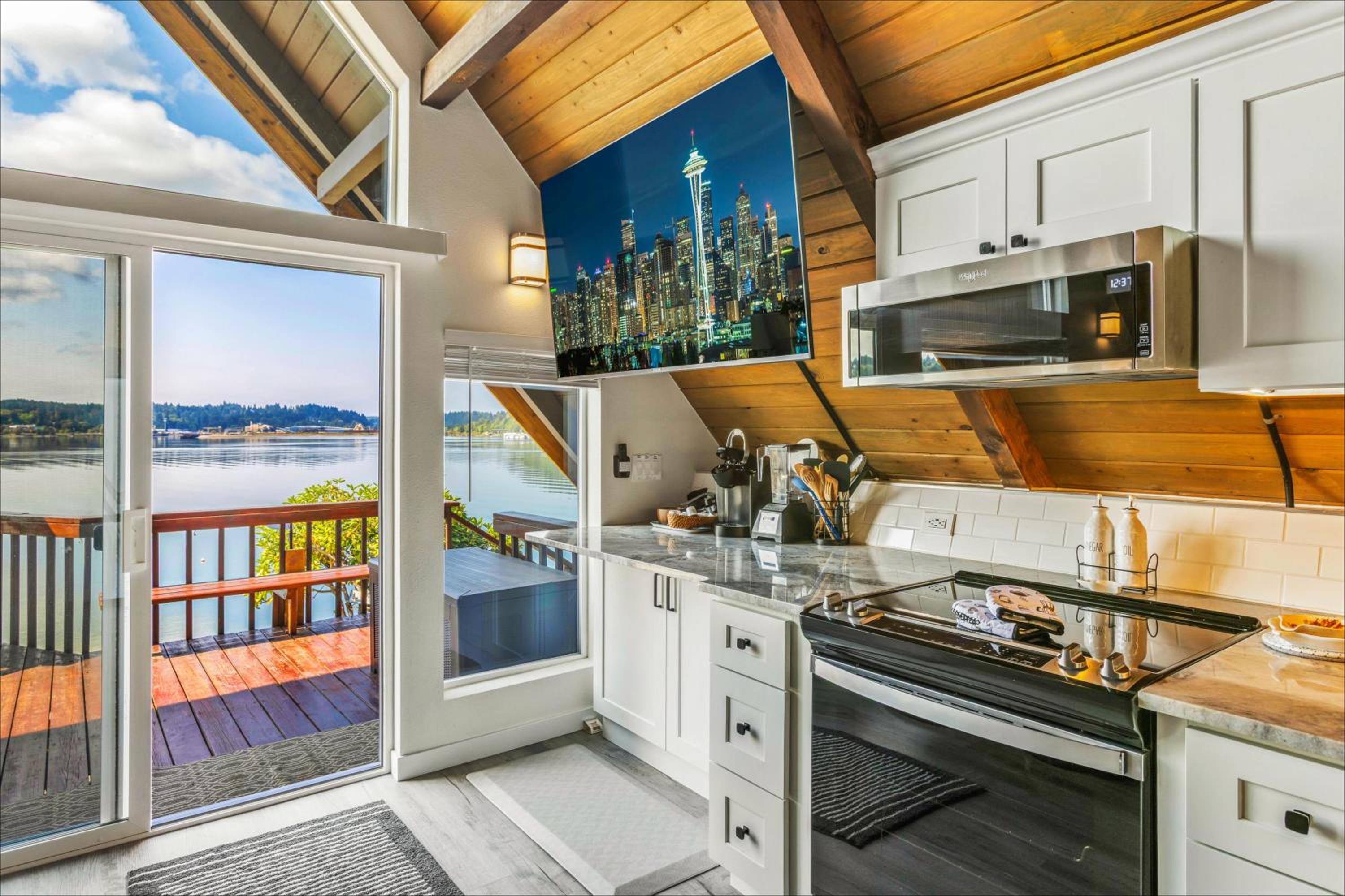 Beautifully Remodeled Beach Front A-Frame