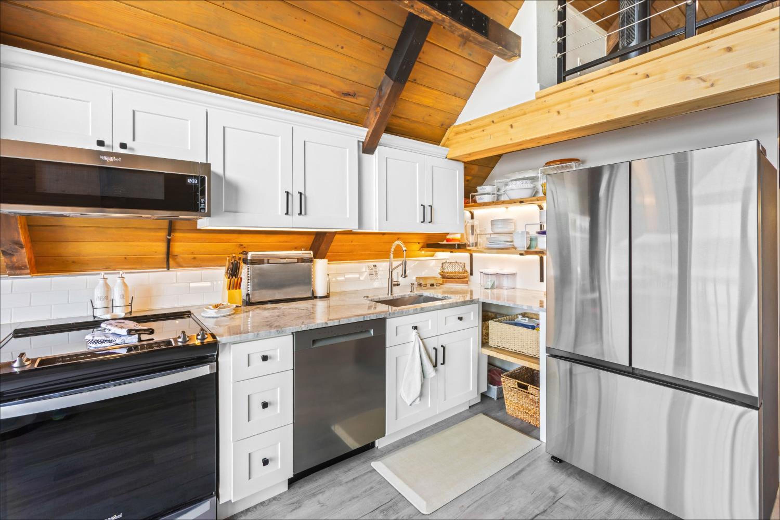 Beautifully Remodeled Beach Front A-Frame