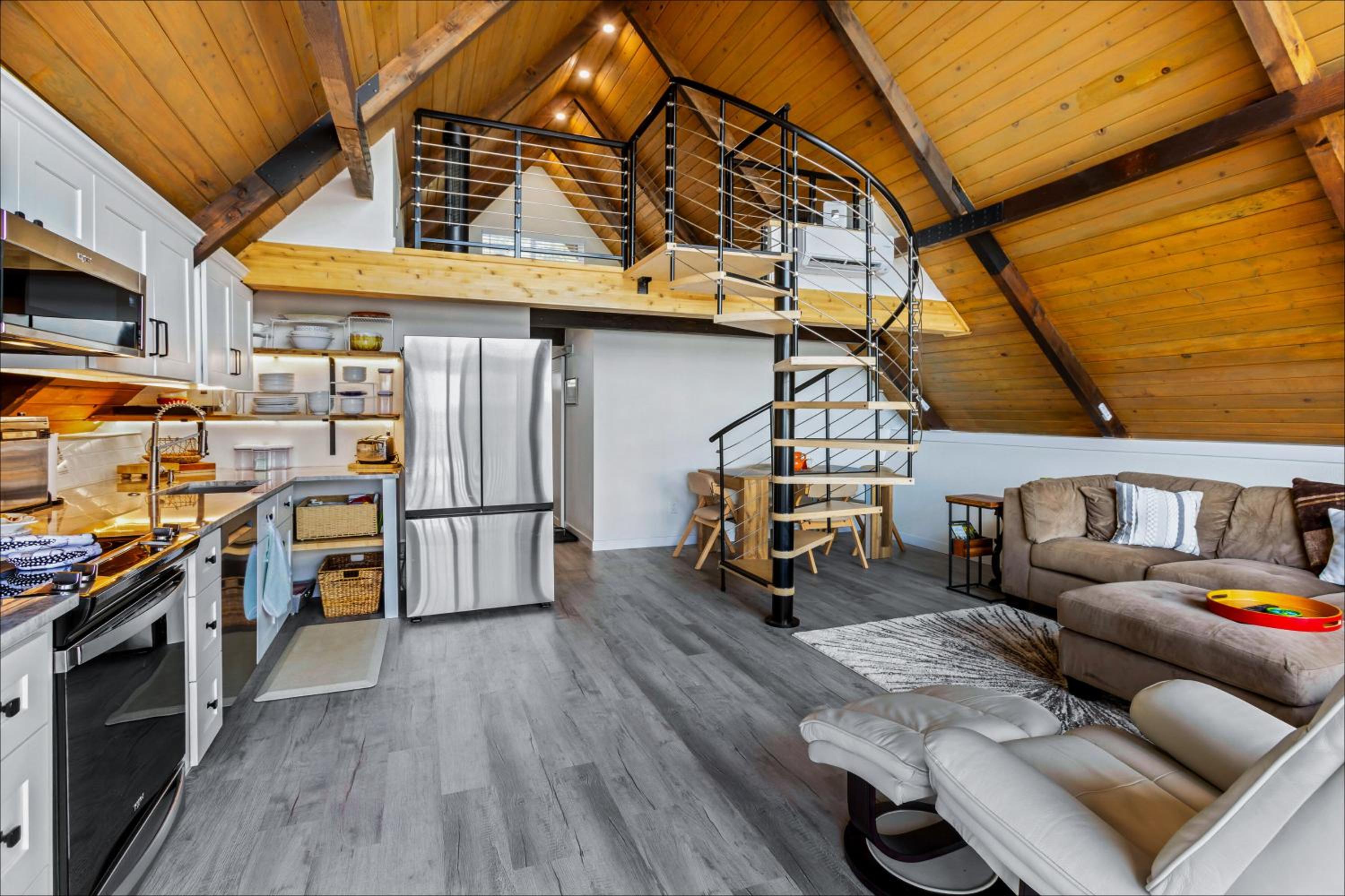Beautifully Remodeled Beach Front A-Frame