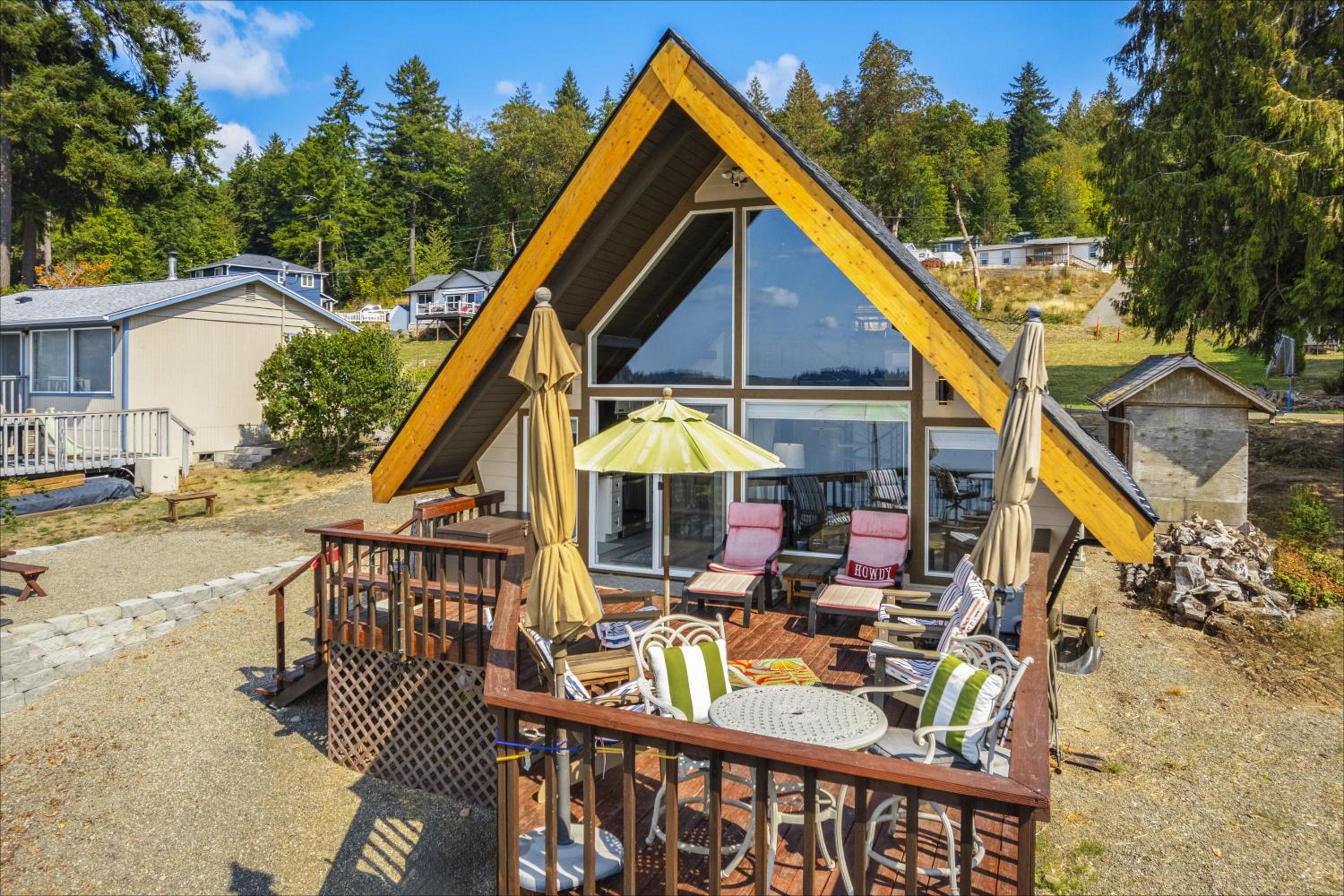 Beautifully Remodeled Beach Front A-Frame