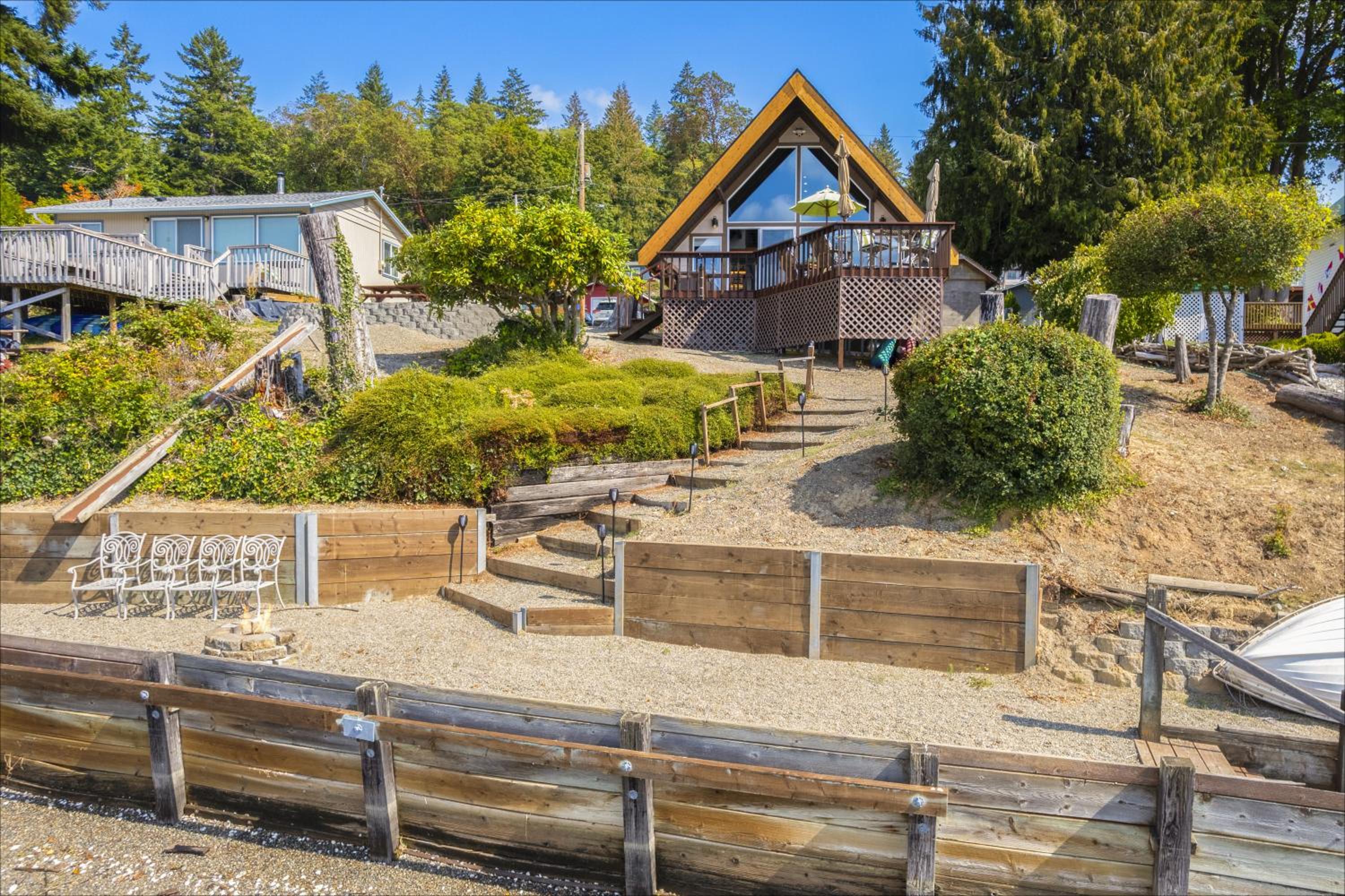 Beautifully Remodeled Beach Front A-Frame