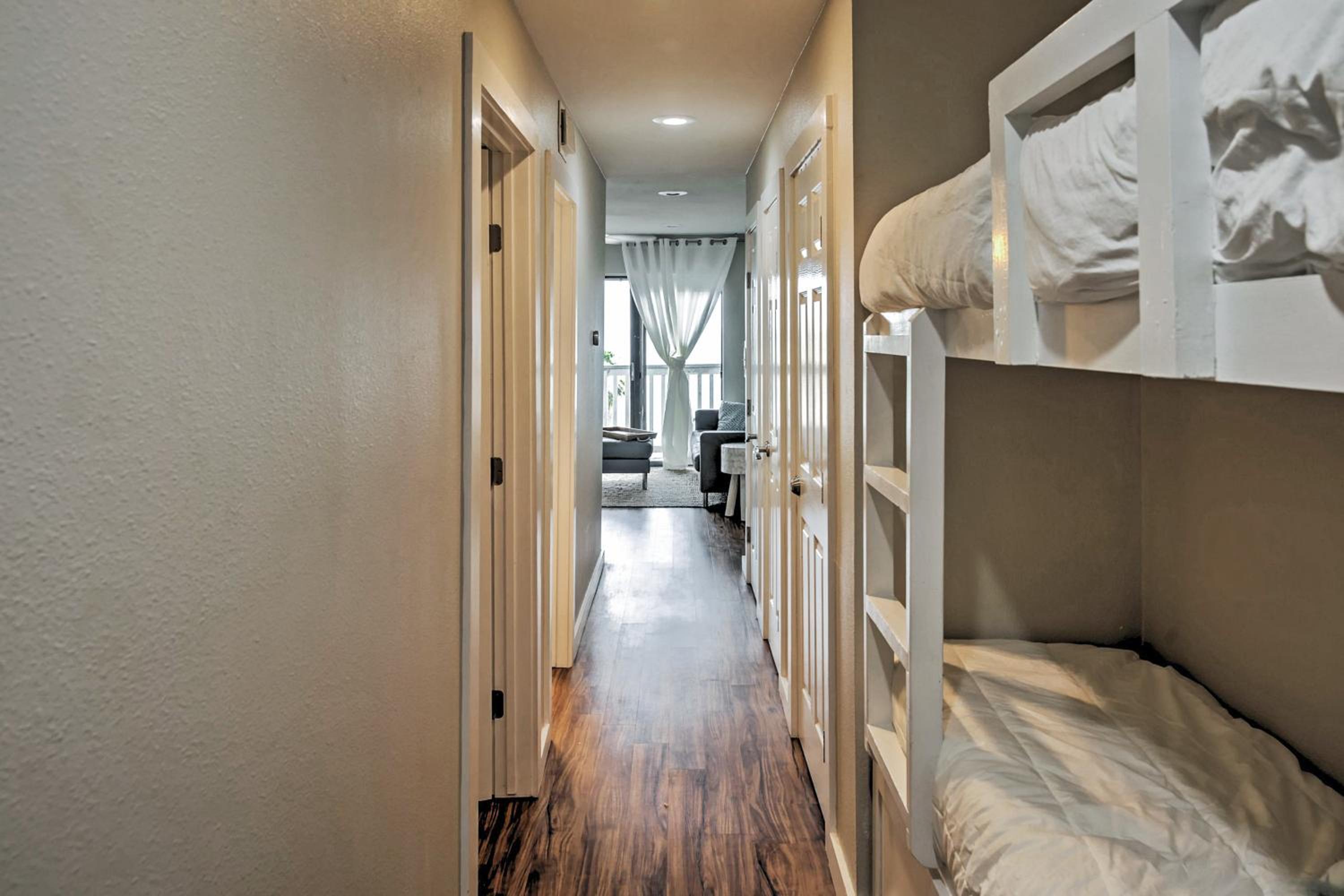 Balcony with Ocean View! North Beach 2nd-Floor Condo