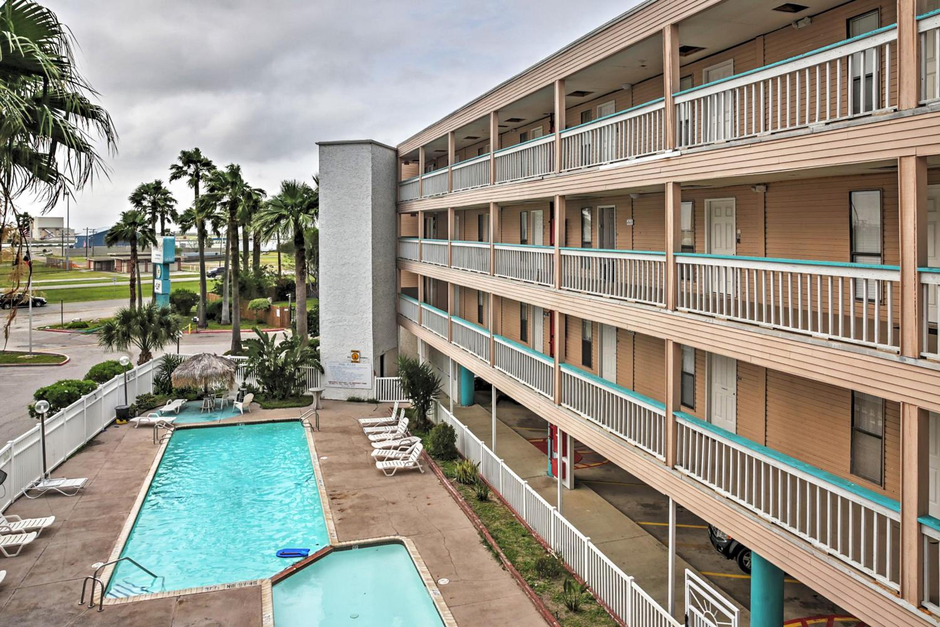 Balcony with Ocean View! North Beach 2nd-Floor Condo