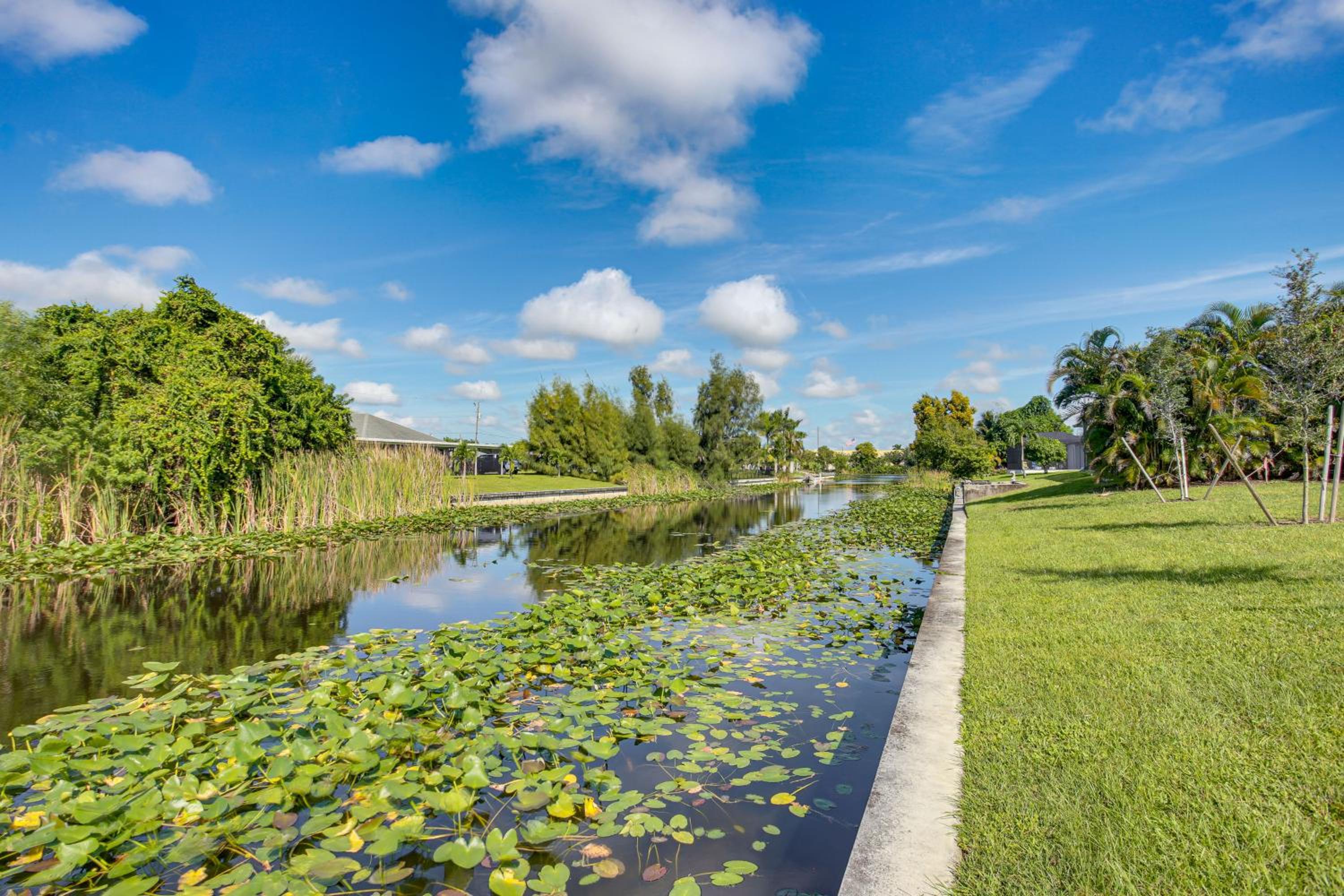 Family Home with Patio and Canal Views in Cape Coral!