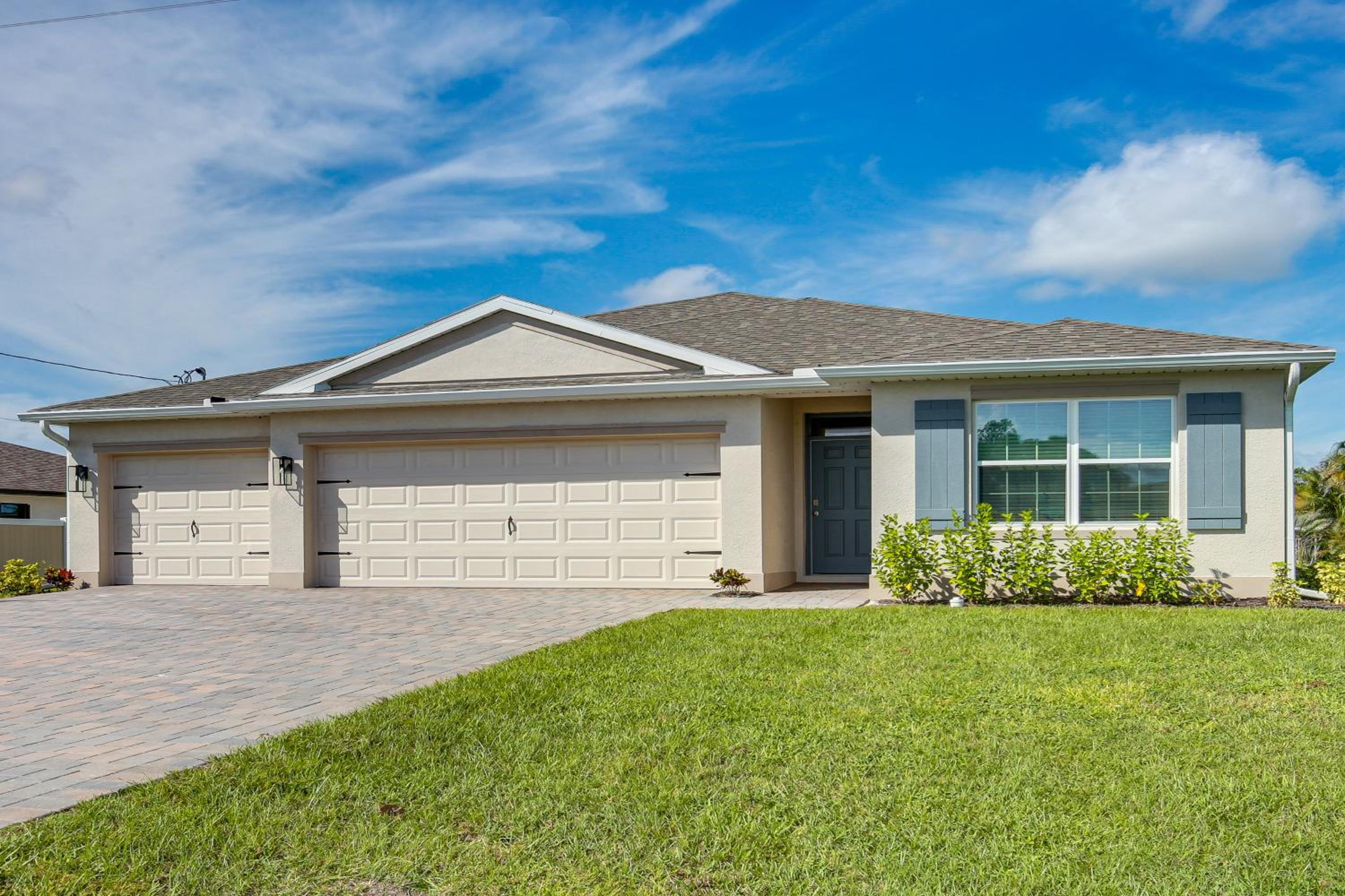 Family Home with Patio and Canal Views in Cape Coral!