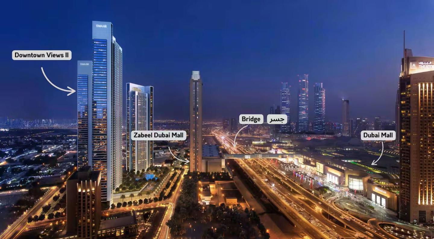 Stunning Two-Bedroom Apartment with Skyline View & walk to Dubai Mall by TerraHome