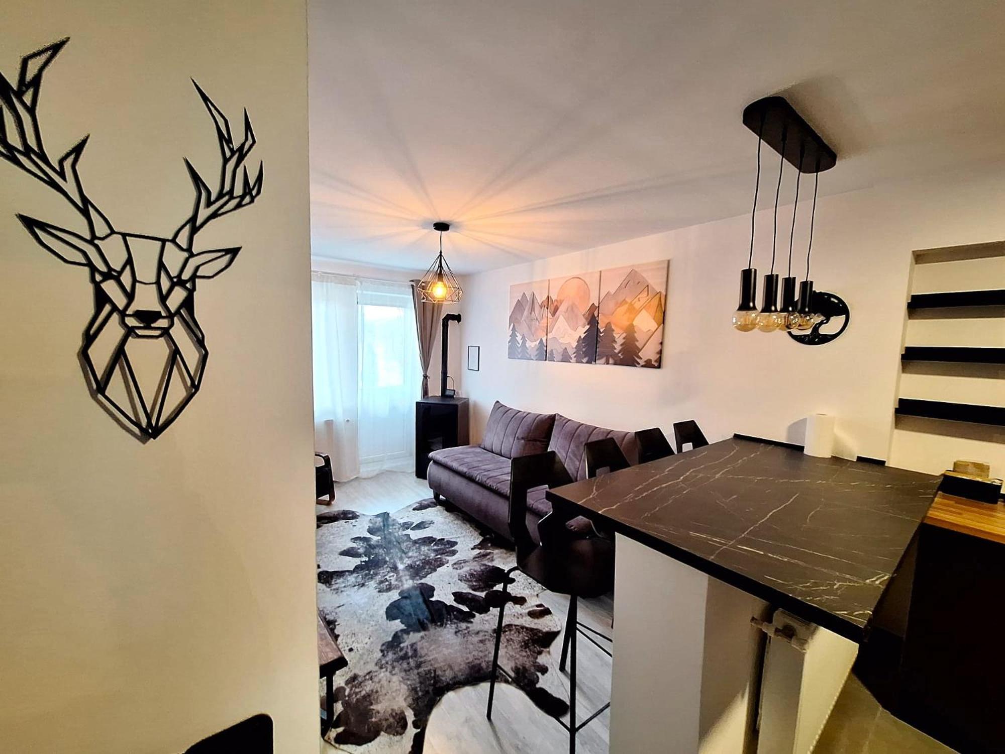 Deer House - Fireplace 1BR near Sinaia Plaza