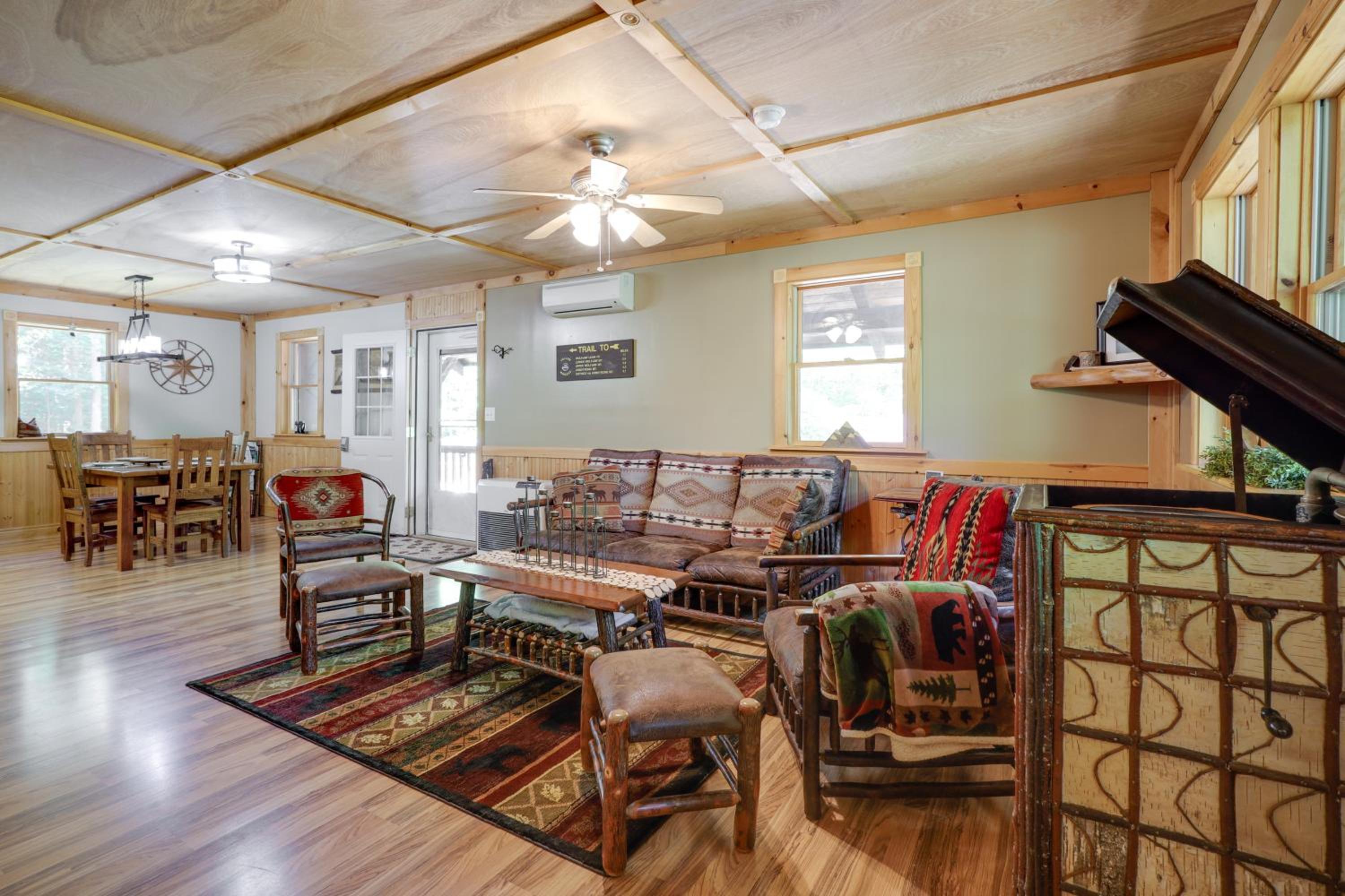 Game Room and Lake Access Wooded Retreat in Jay