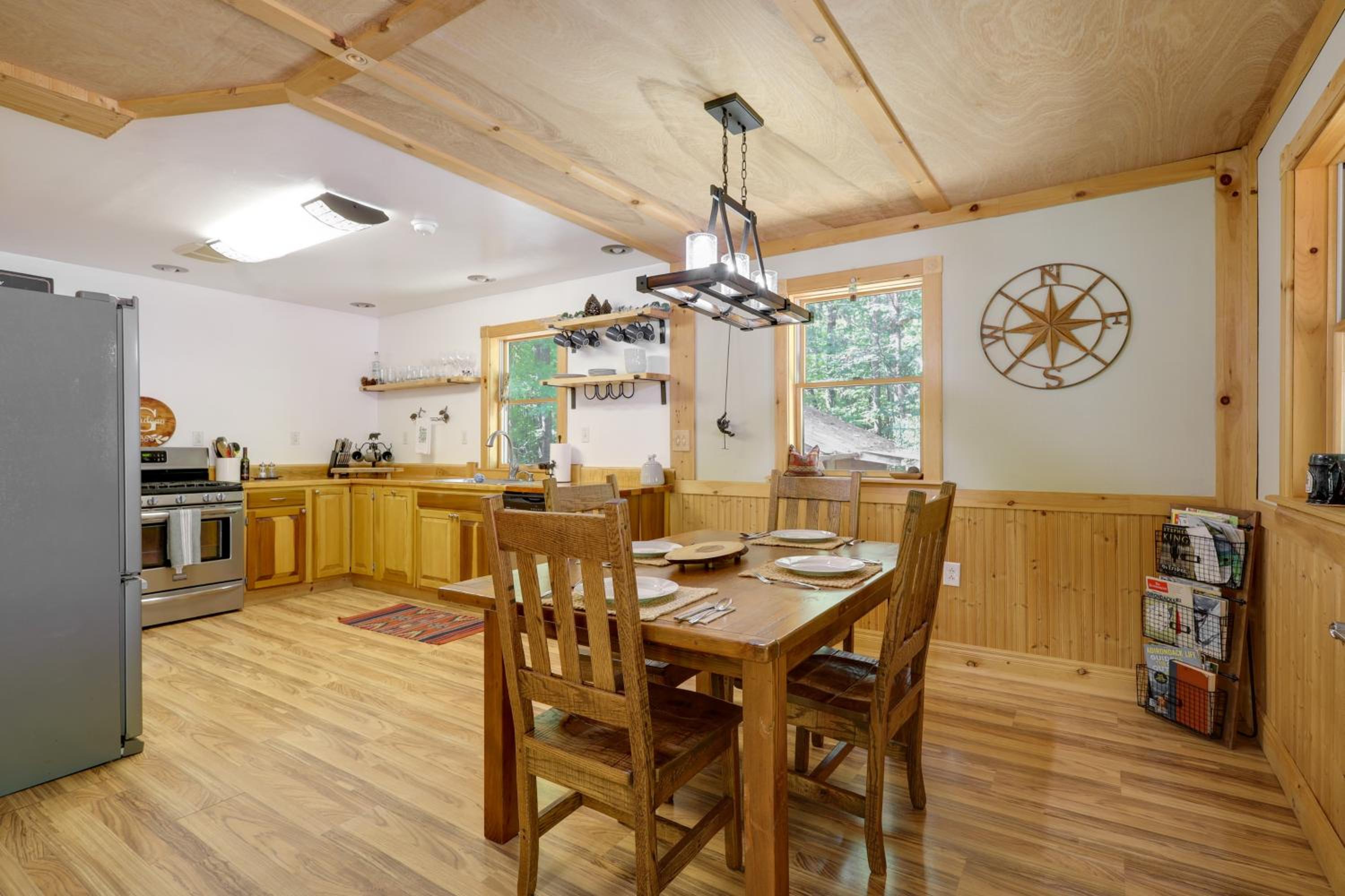 Game Room and Lake Access Wooded Retreat in Jay