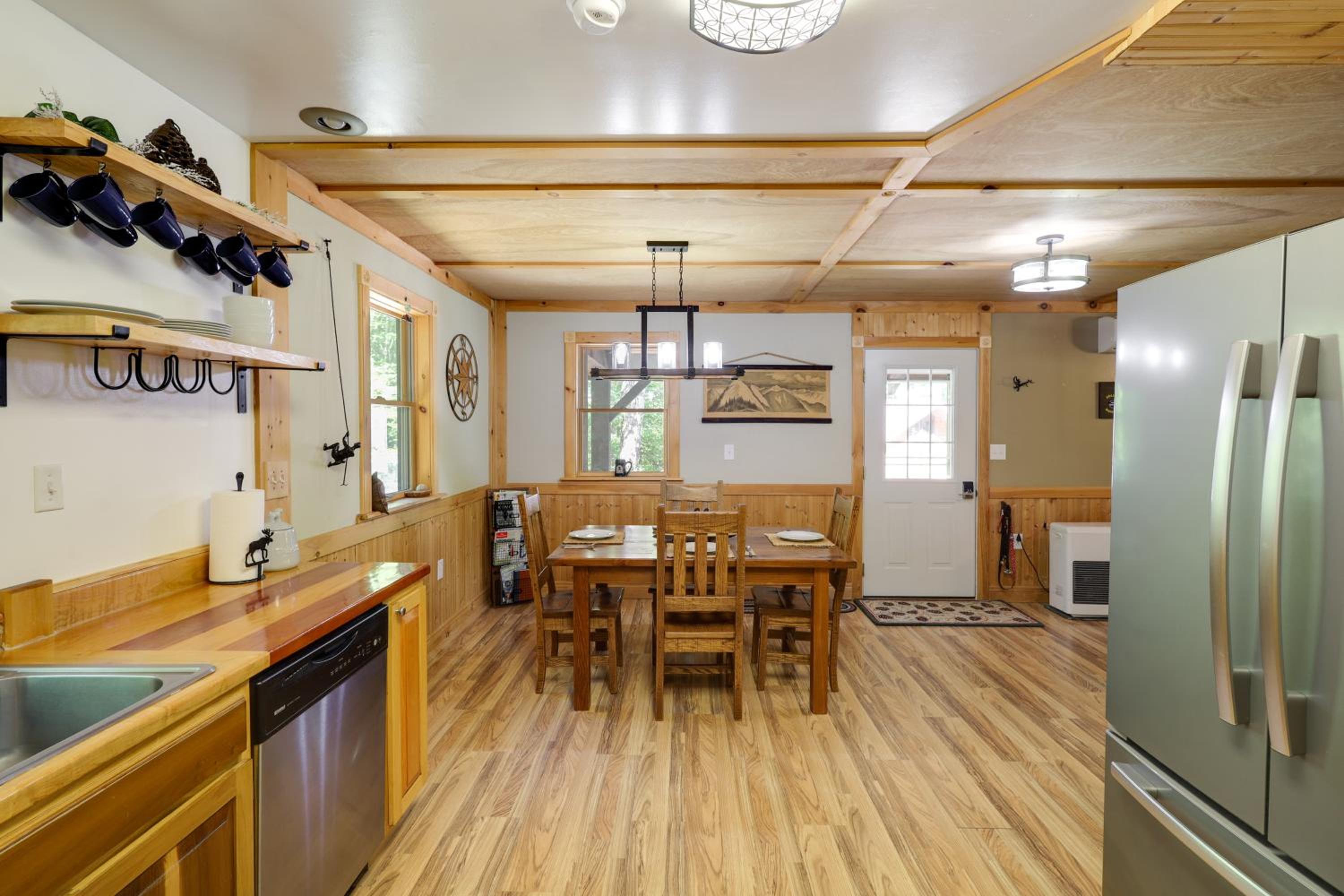 Game Room and Lake Access Wooded Retreat in Jay