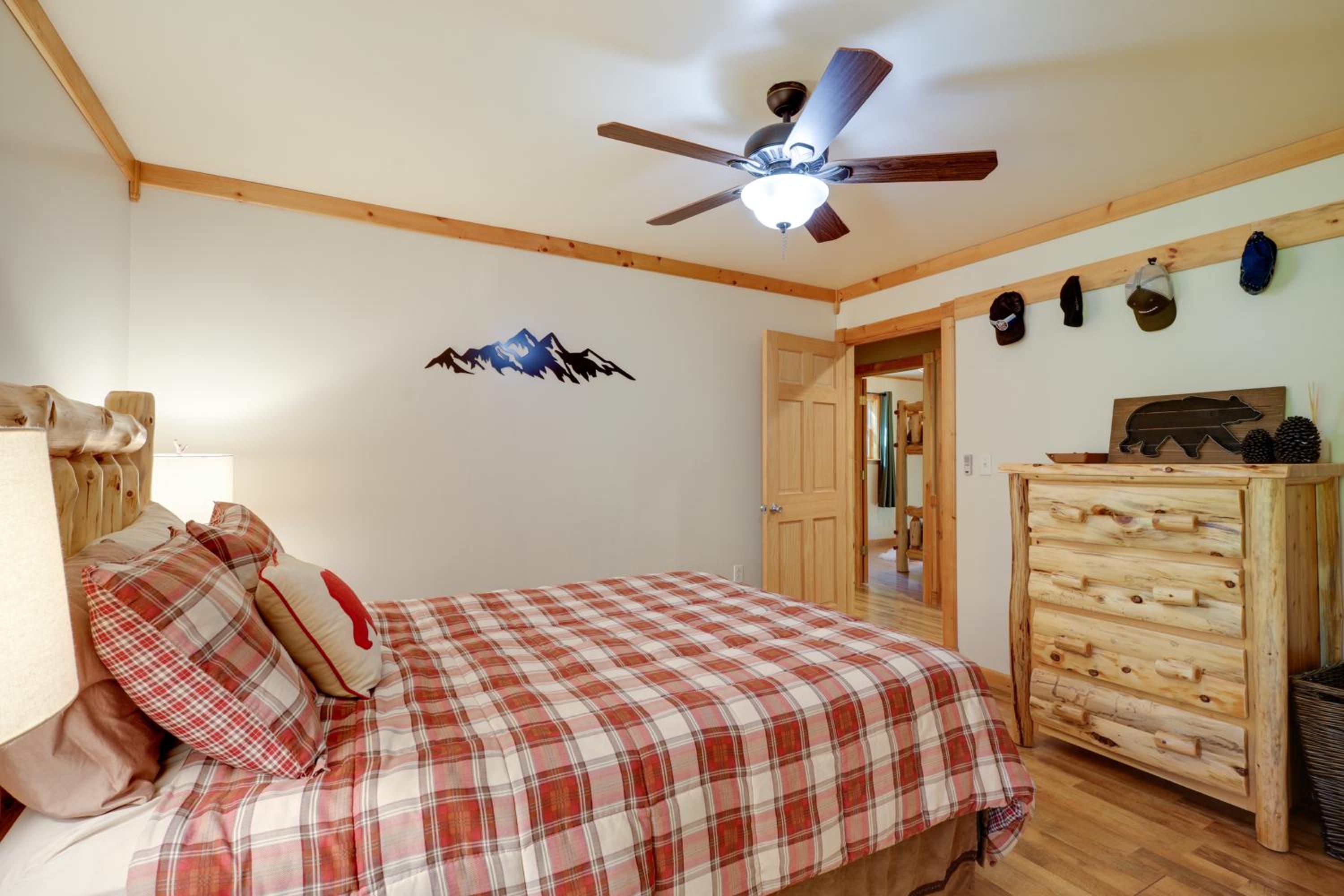 Game Room and Lake Access Wooded Retreat in Jay
