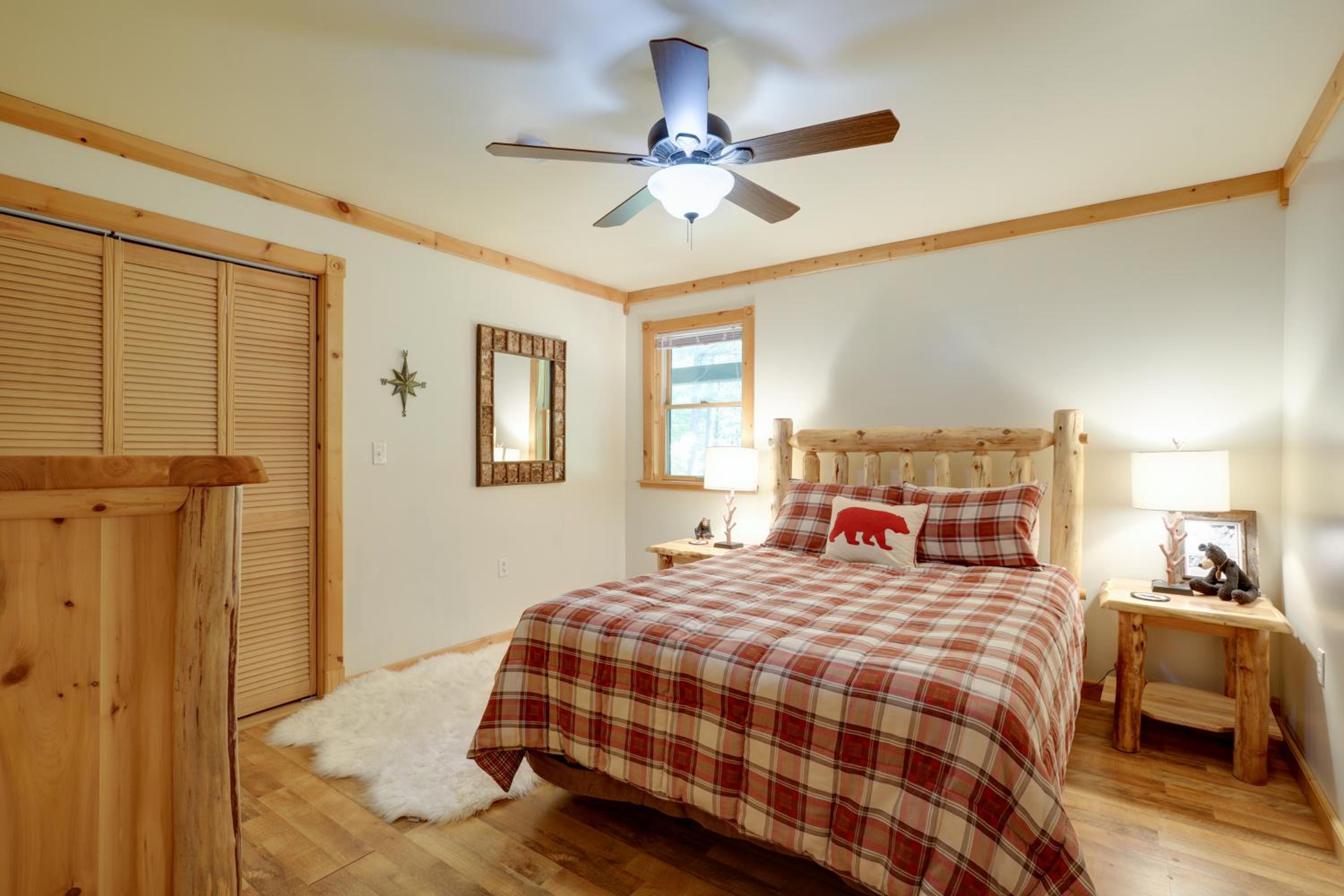 Game Room and Lake Access Wooded Retreat in Jay