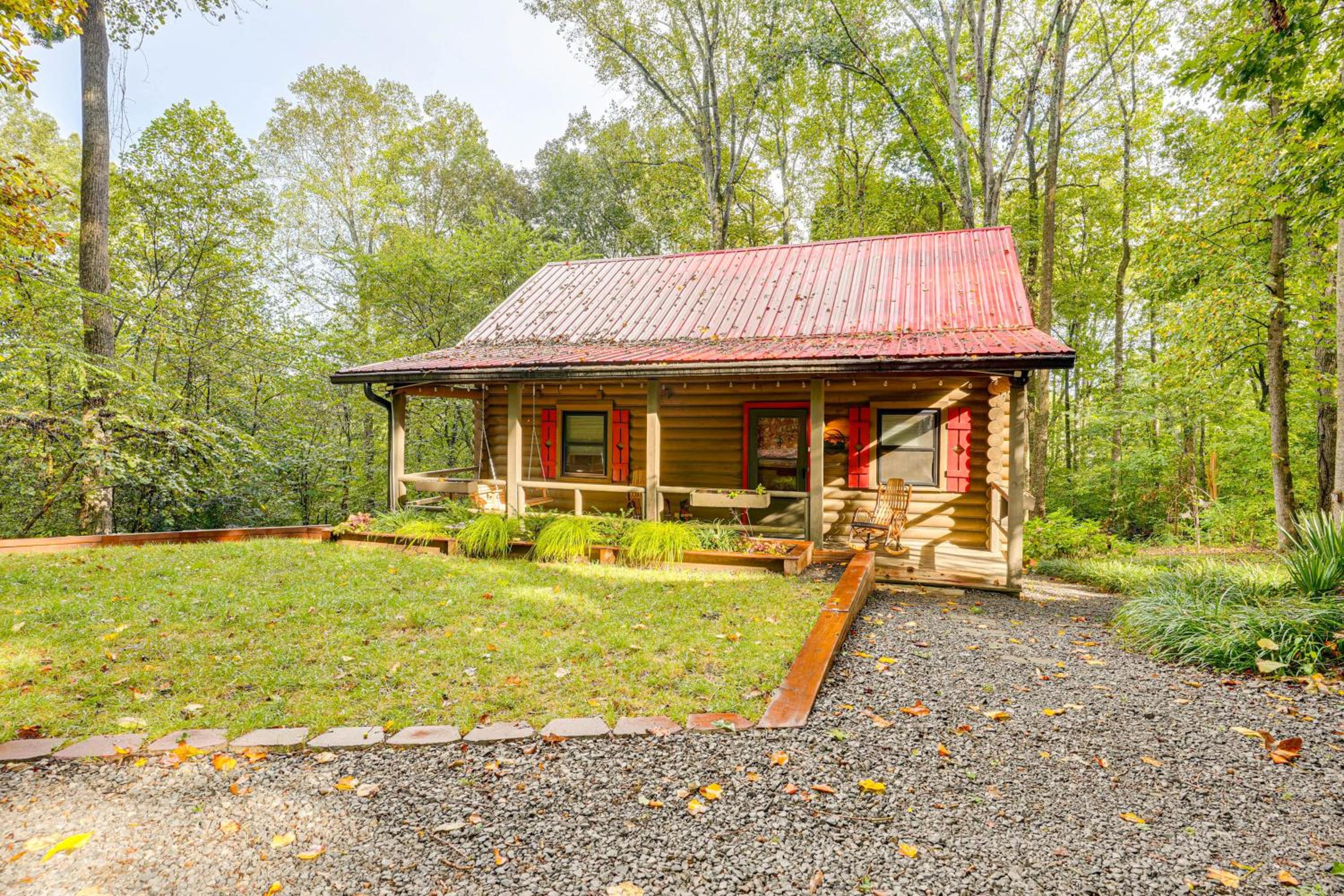 Soak in Hot Tub, Explore Outdoors Cleveland Cabin